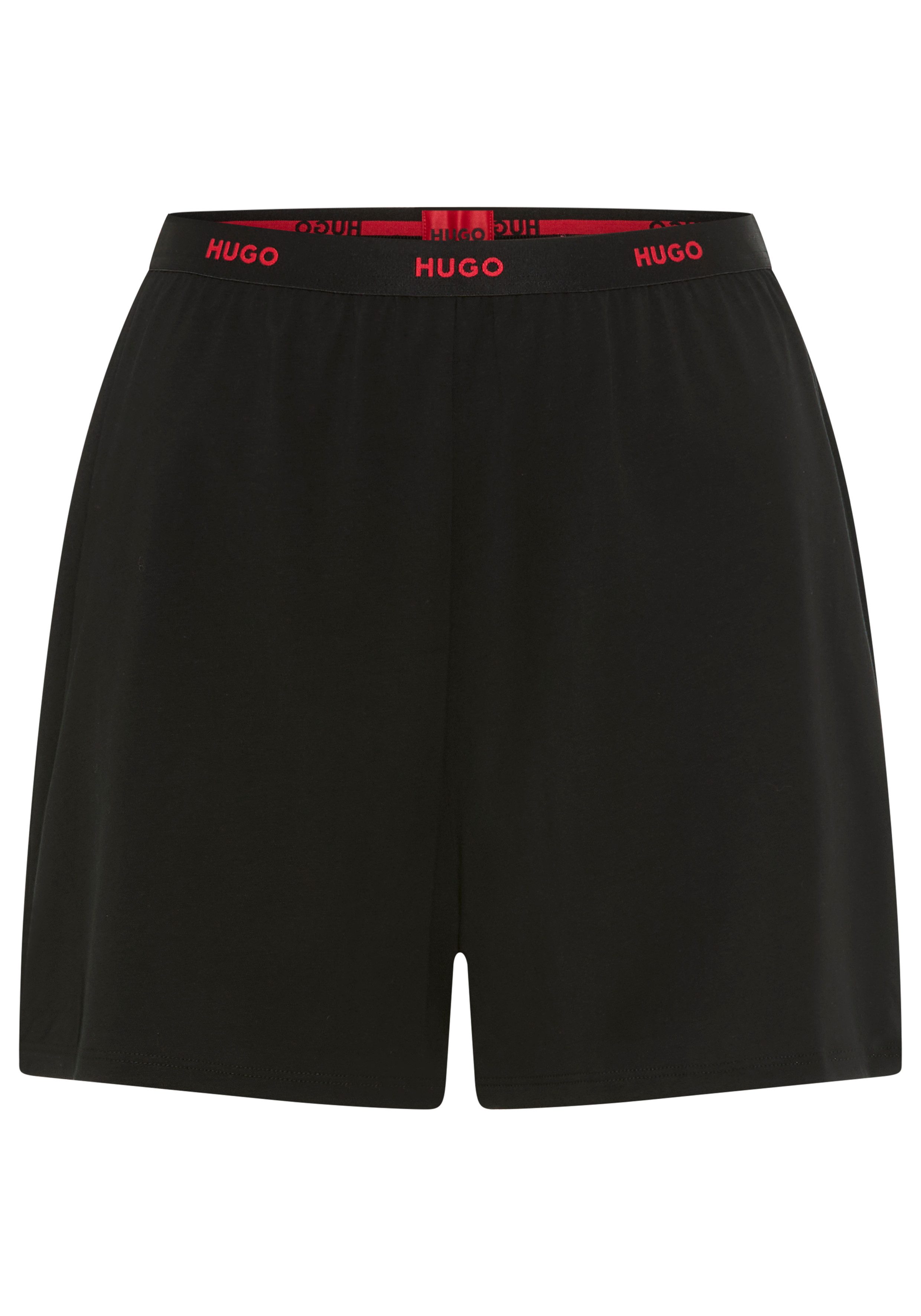 HUGO underwear Pyjamashort HUGO logo-elastisch tailleband