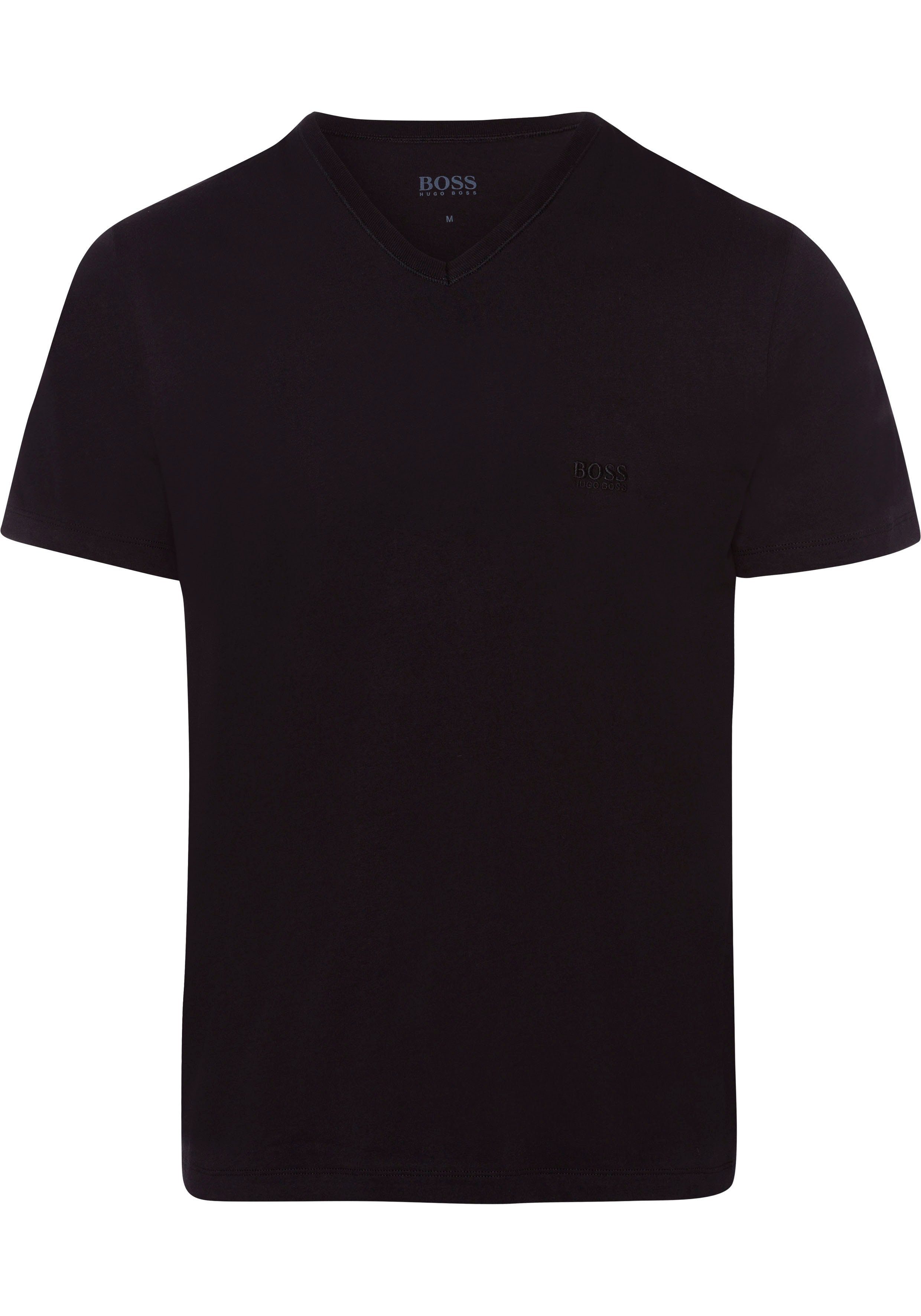BOSS Shirt met V-hals T-shirt VN 3P Co (set)