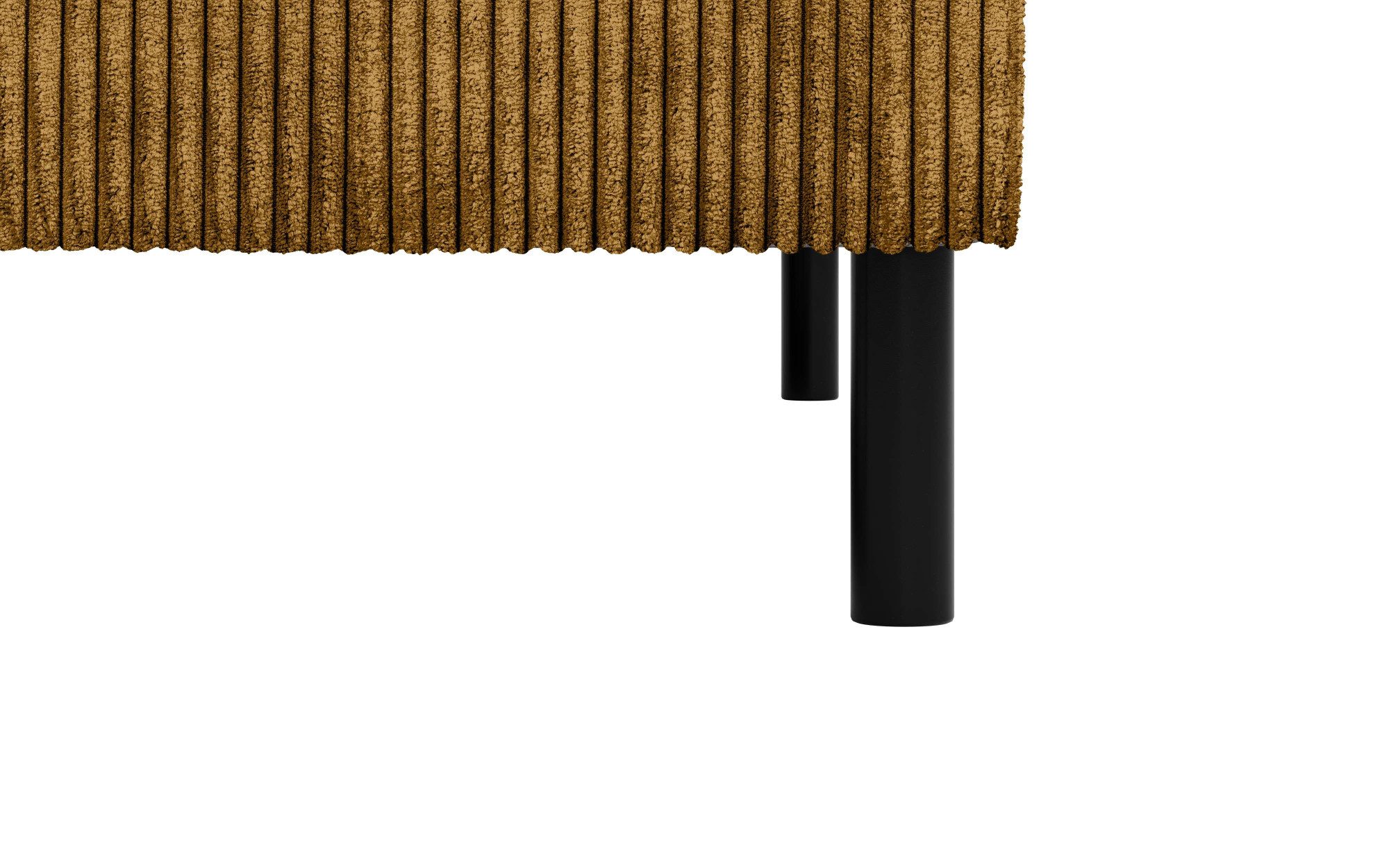 Home affaire Hocker ARROS groot met golfondersteuning, afmetingen B/D/H: 120/70/46 cm