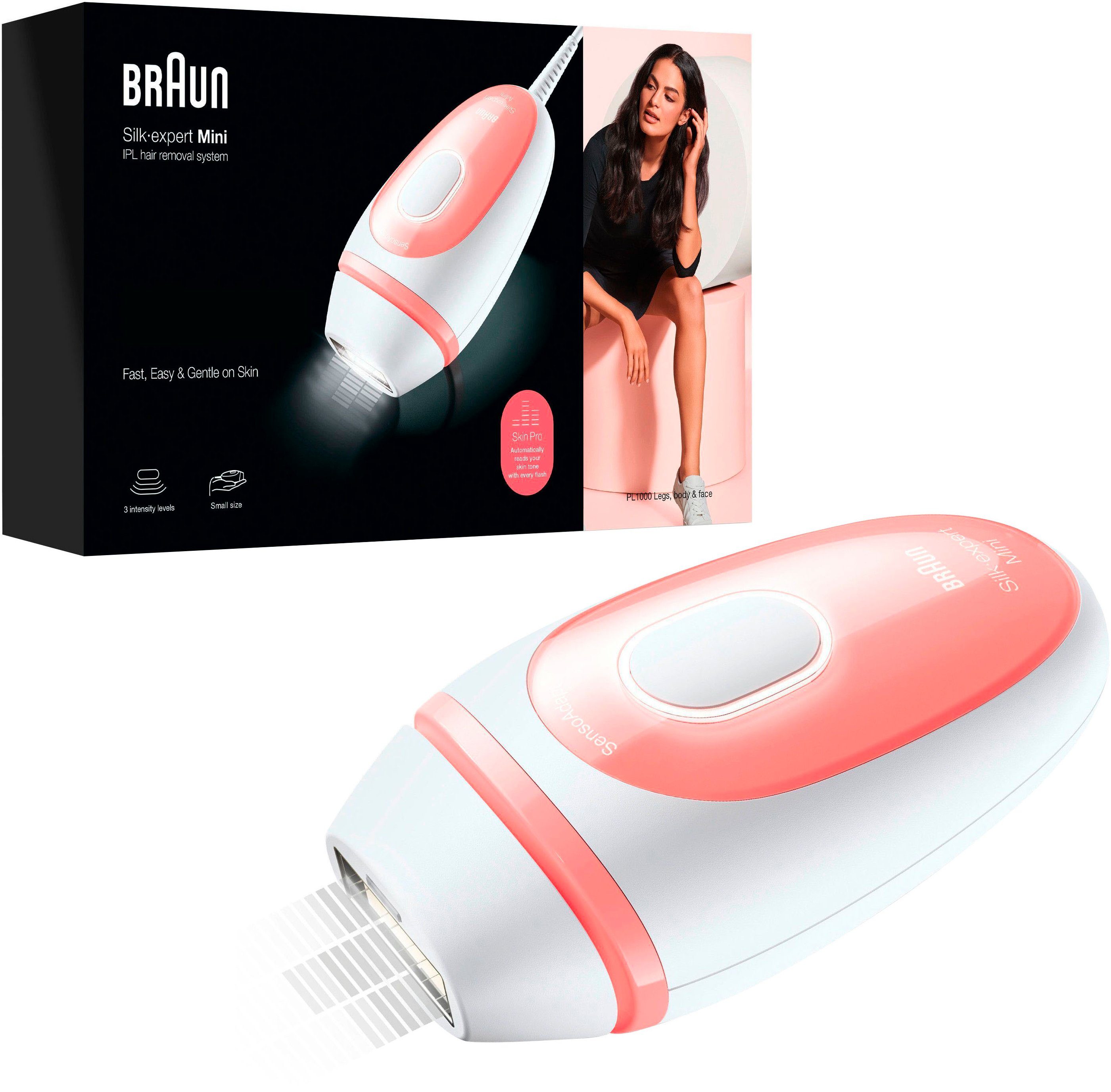 Braun IPL-ontharingsapparaat Silk-expert PL1000