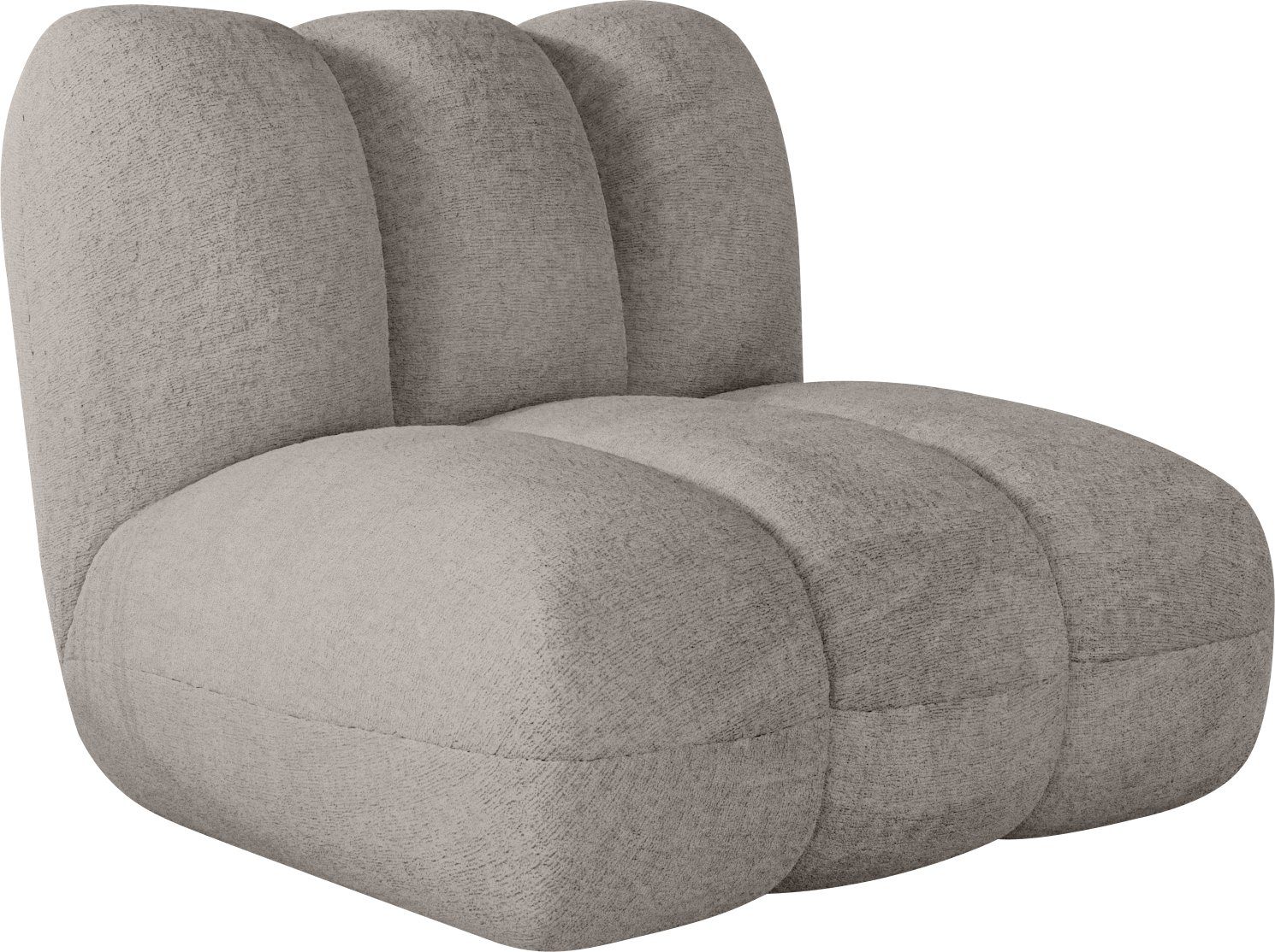 LeGer Home by Lena Gercke Fauteuil Priya loungefauteuil, moderne stiksels, ook in bouclé perfect individueel meubelstuk, gezellig en modern, b/d/h: 90/106/84 cm