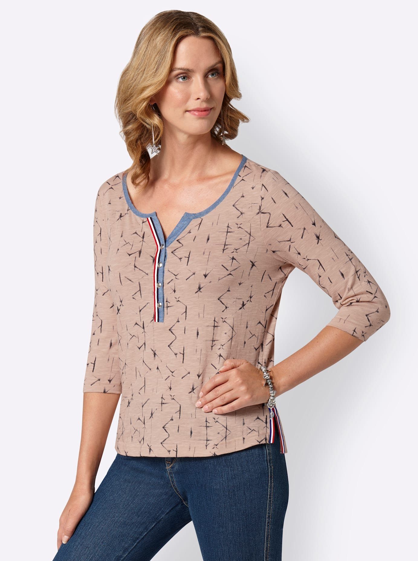 Ambria Shirt met print Shirt (1-delig)