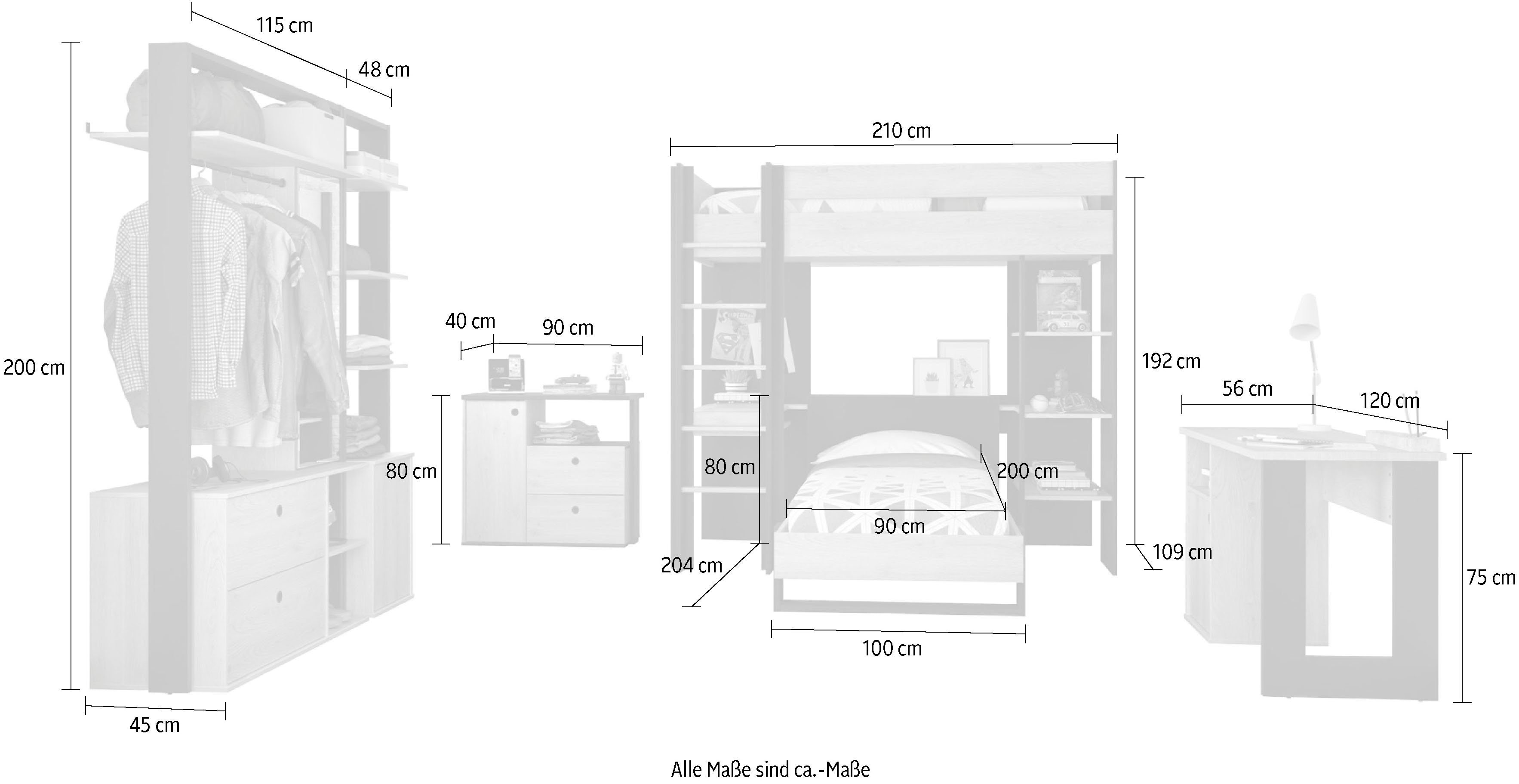 Gami Tienerkamerset Duplex (6-delig)