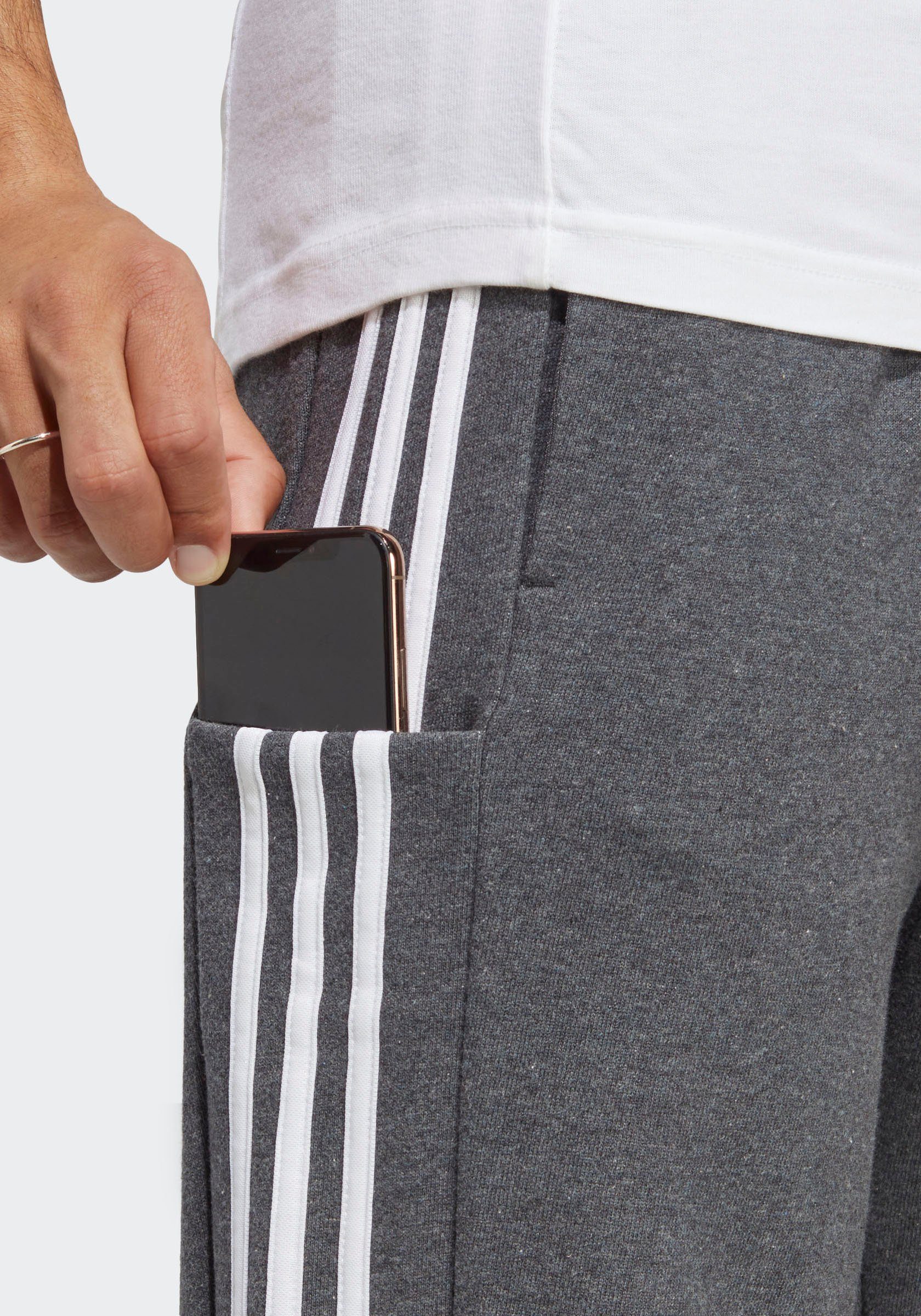adidas Sportswear Sportbroek Essentials French Terry tapered boord 3-strepen broek (1-delig)