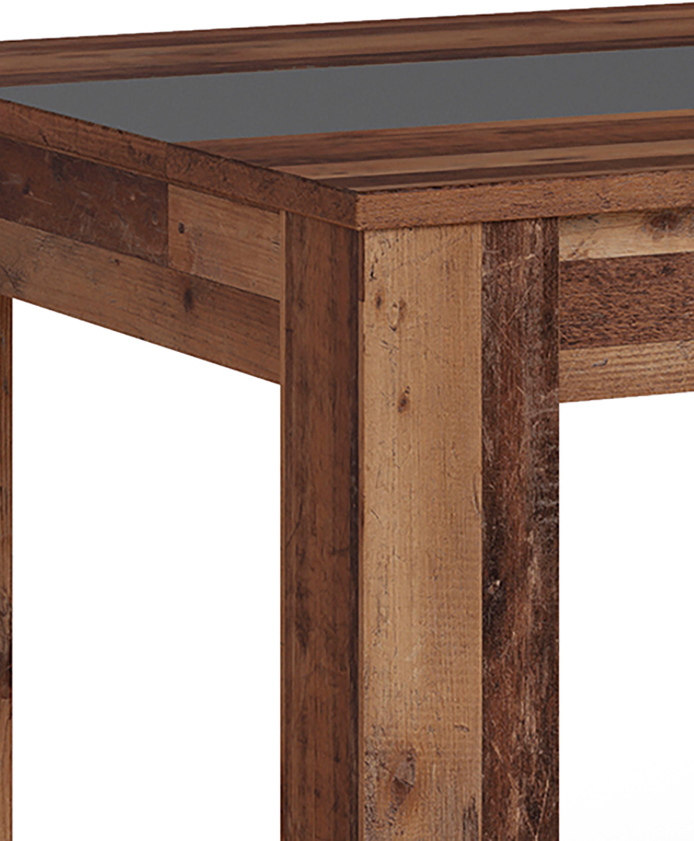 byLIVING Eettafel Nori Breedte 120, 140 of 160 cm, middelste blad keerbaar