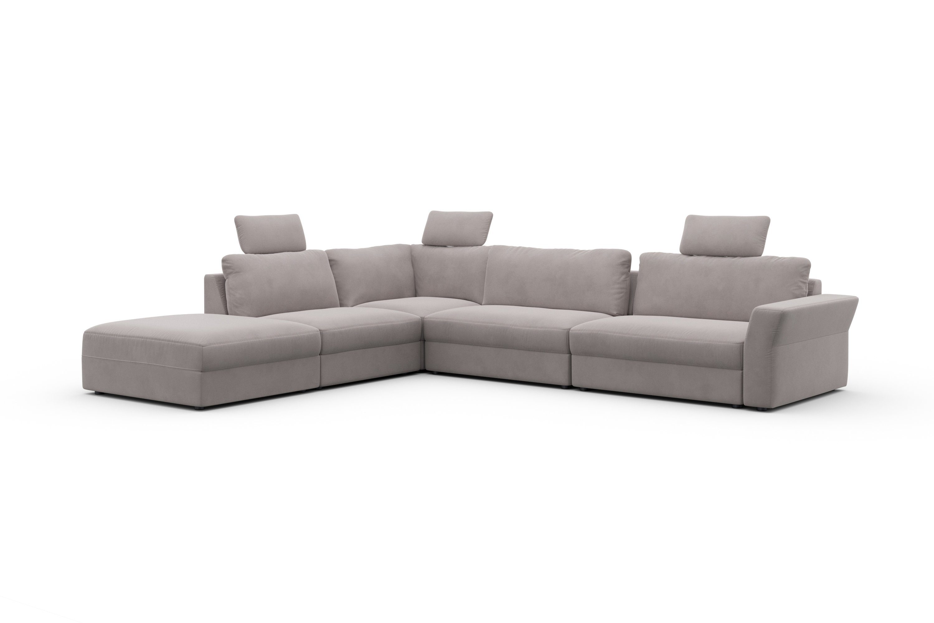 sit&more Hoekbank Cadabra L-vorm Breedte 356 cm, met zitdiepteverstelling