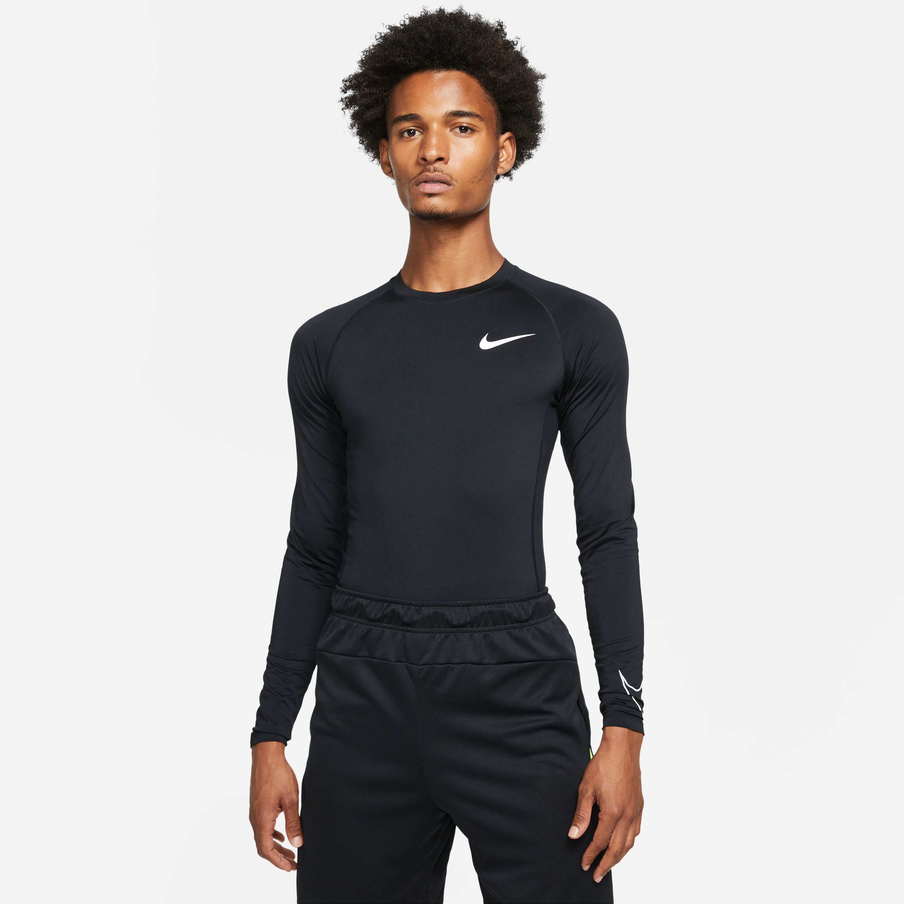 Nike Nike dri-fit pro tight sporttop zwart heren heren