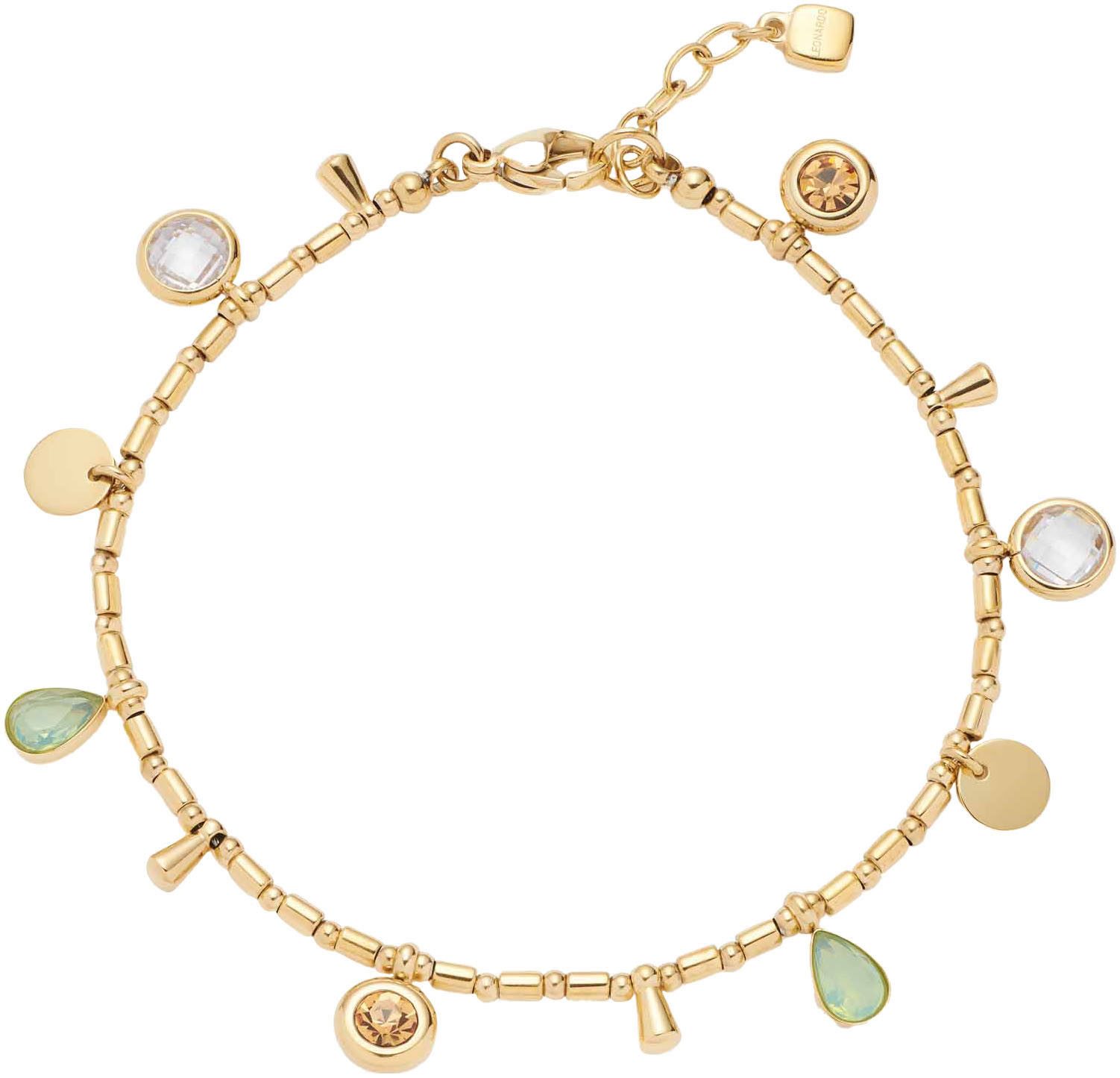 LEONARDO Armband Ella, 023544 met glassteen, zirkoon (synthetisch) dames armbanden multicolor