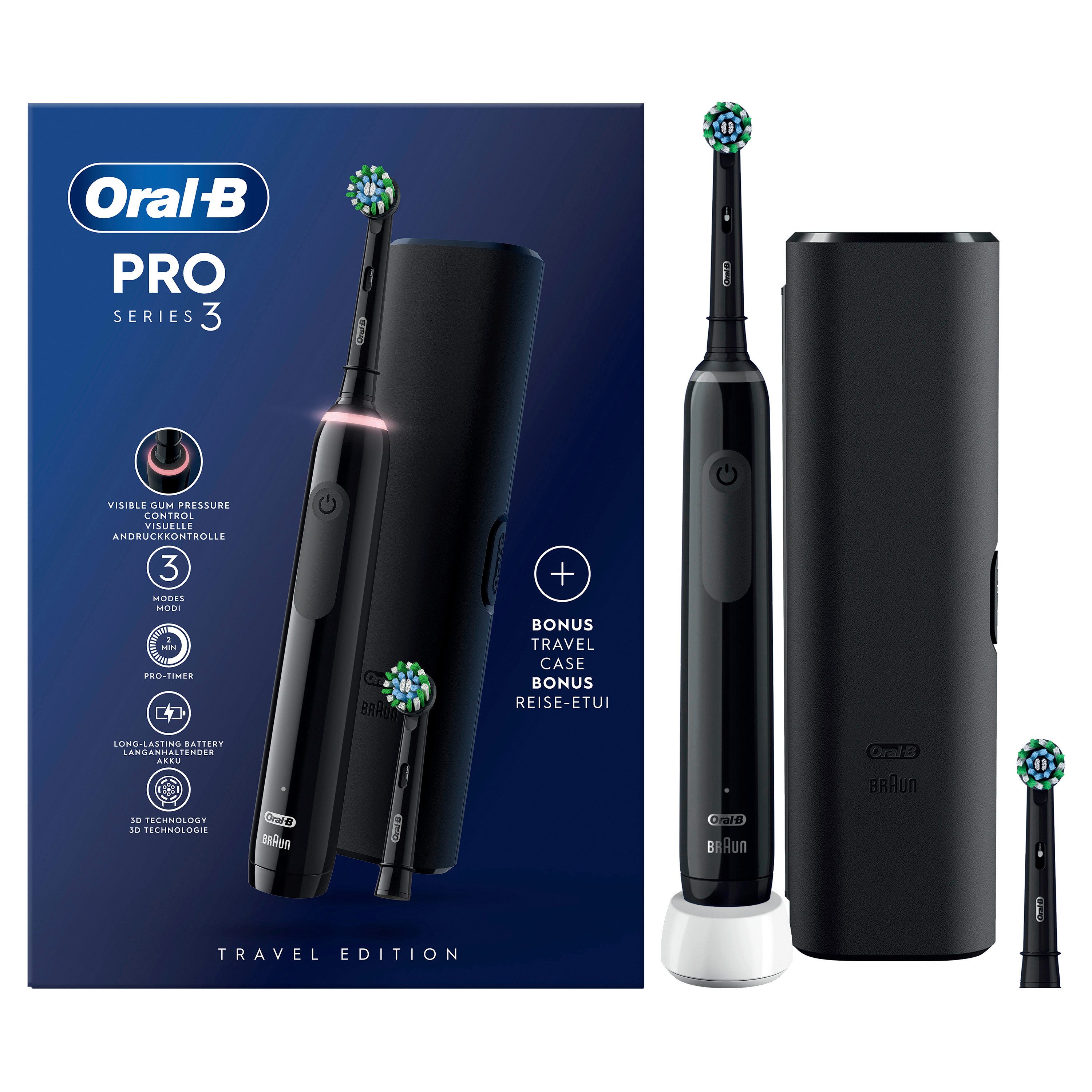 Oral B Elektrische tandenborstel PRO 3 3500 3 poetsmodi
