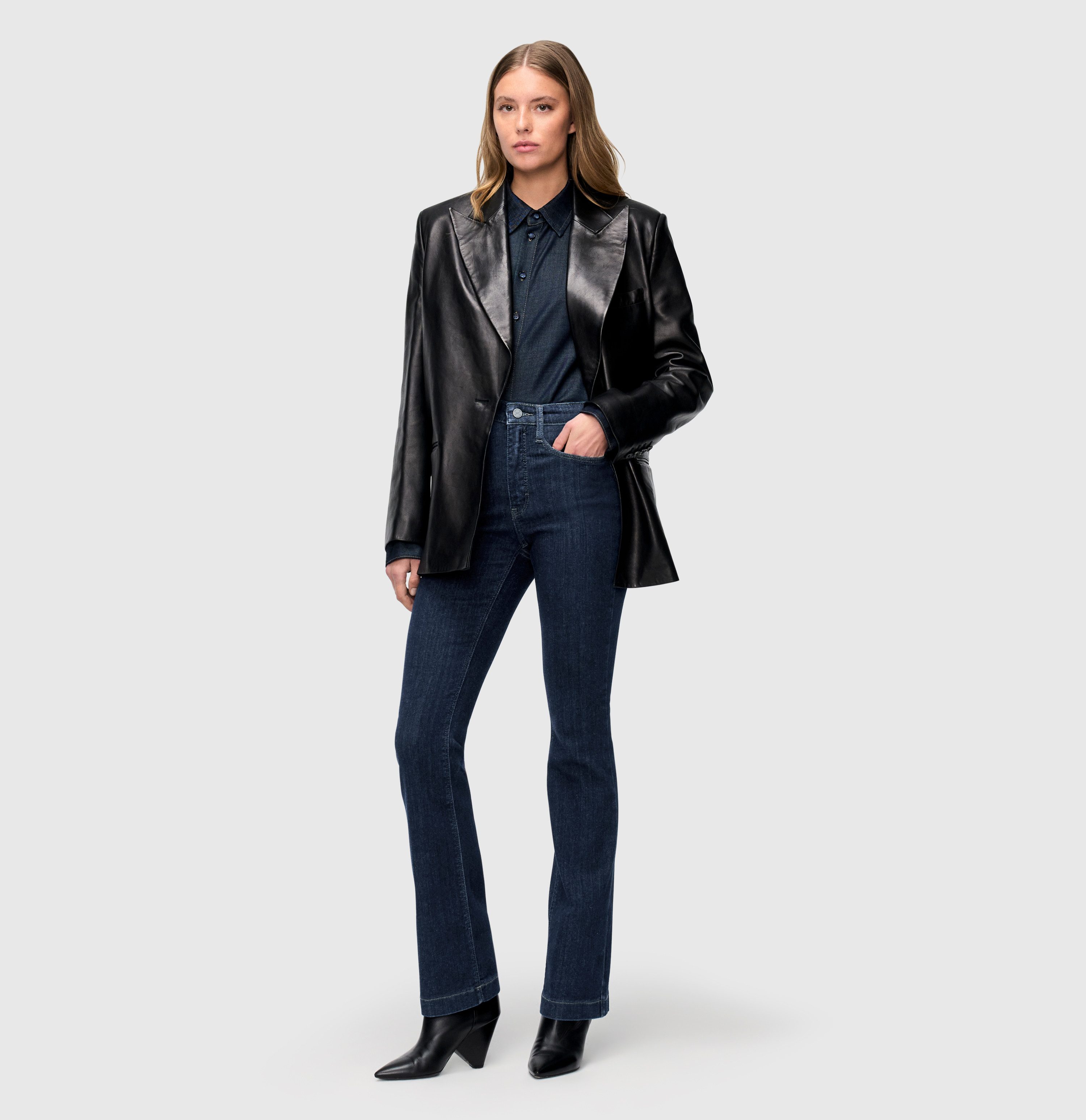 MAC Bootcut jeans Dream-Boot Recht belijnd met iets uitlopende pijpen