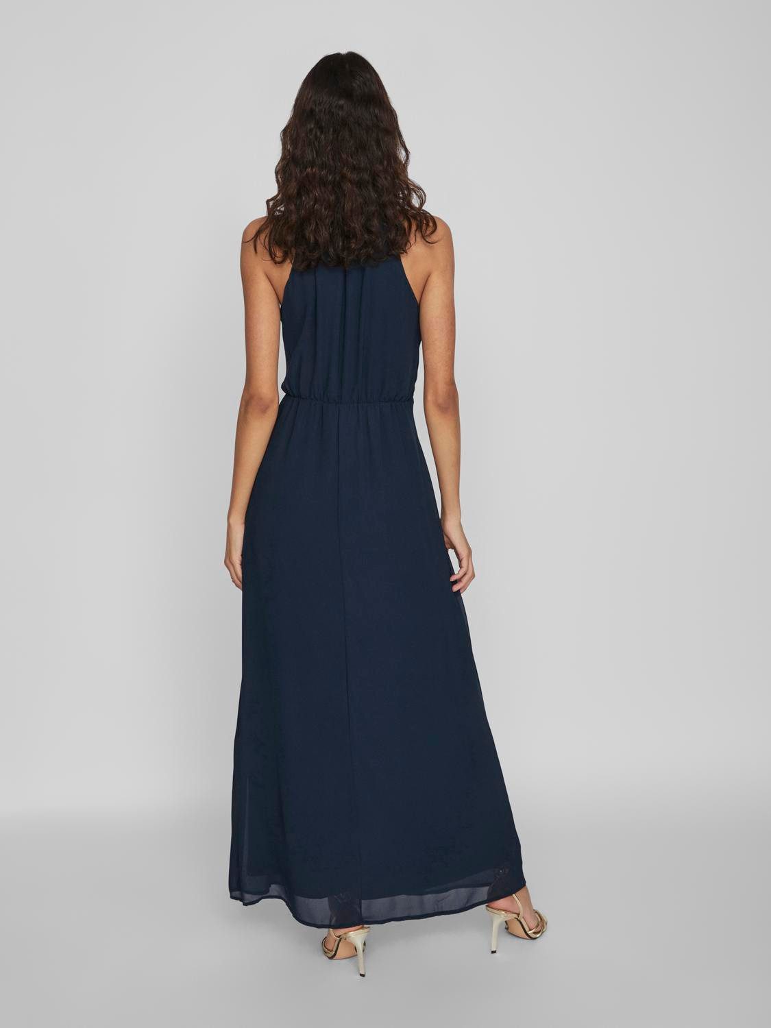 Vila Maxi-jurk VIMILINA HALTERNECK MAXI DRESS - NOOS