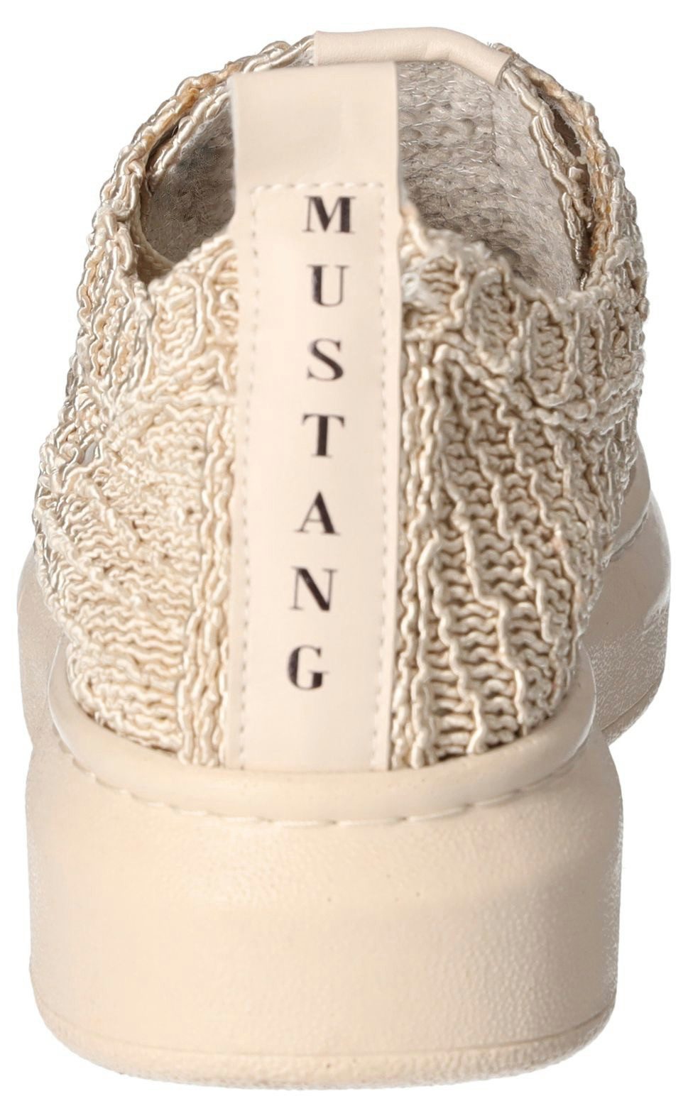 Mustang Shoes Sneakers , plateausneaker, veterschoen met sleehak