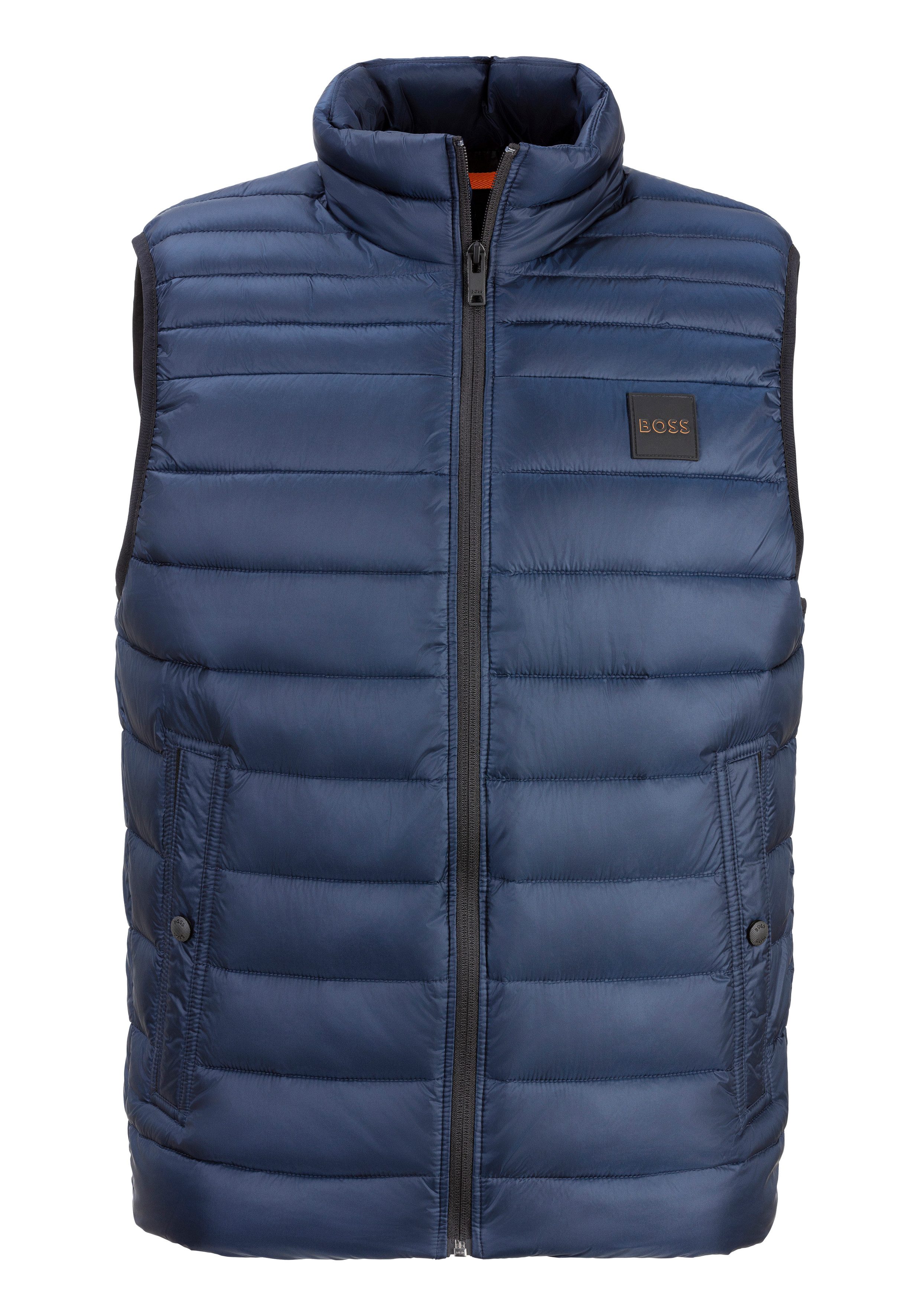 Boss Orange Outdoorjack Odeno1 met doorlopende quilting