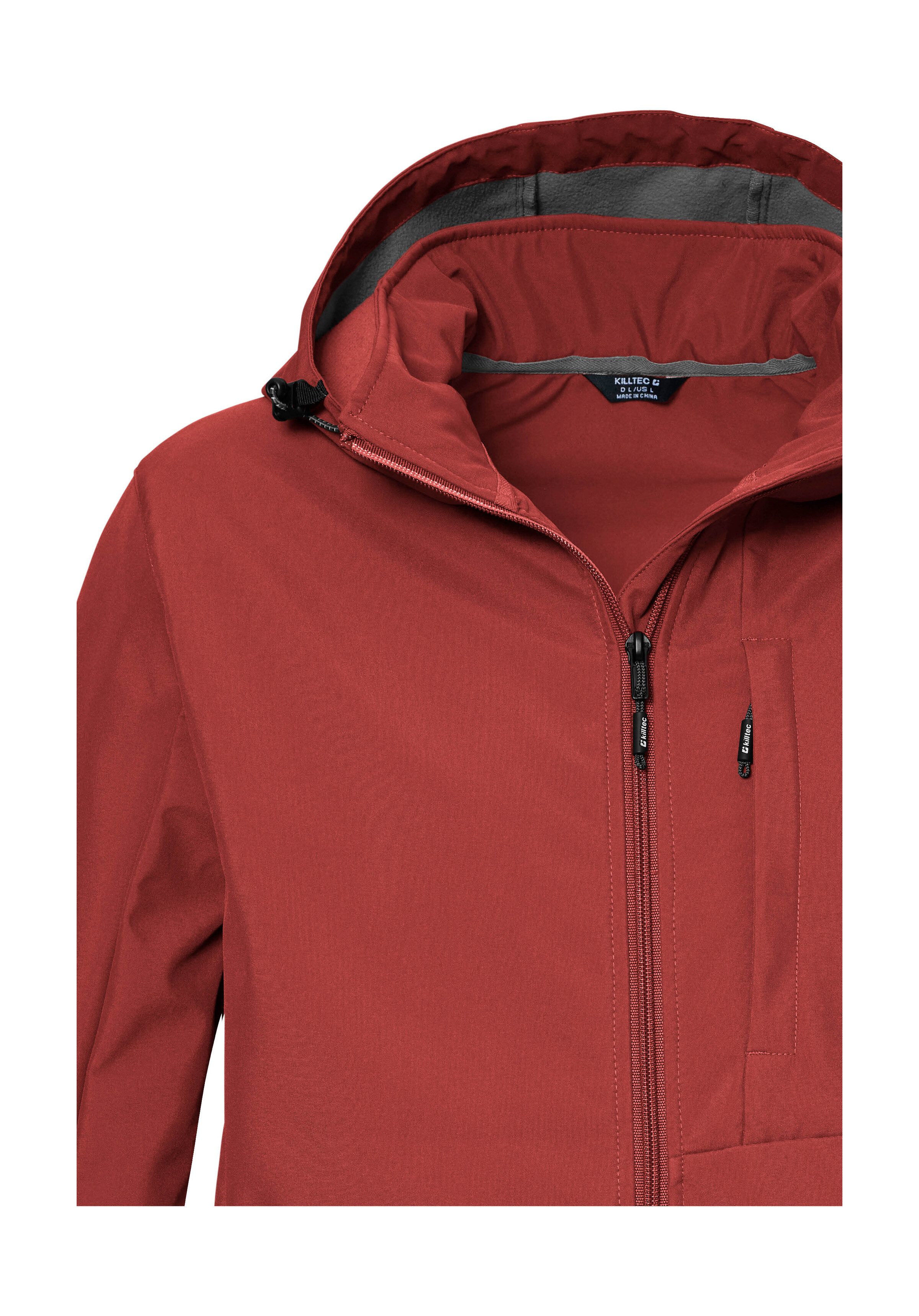 Killtec Softshell-jack KOS 103 MN SFTSHLL JCKT Waterafstotende, winddichte softshelljack, PFAS-vrij geïmpregneerd