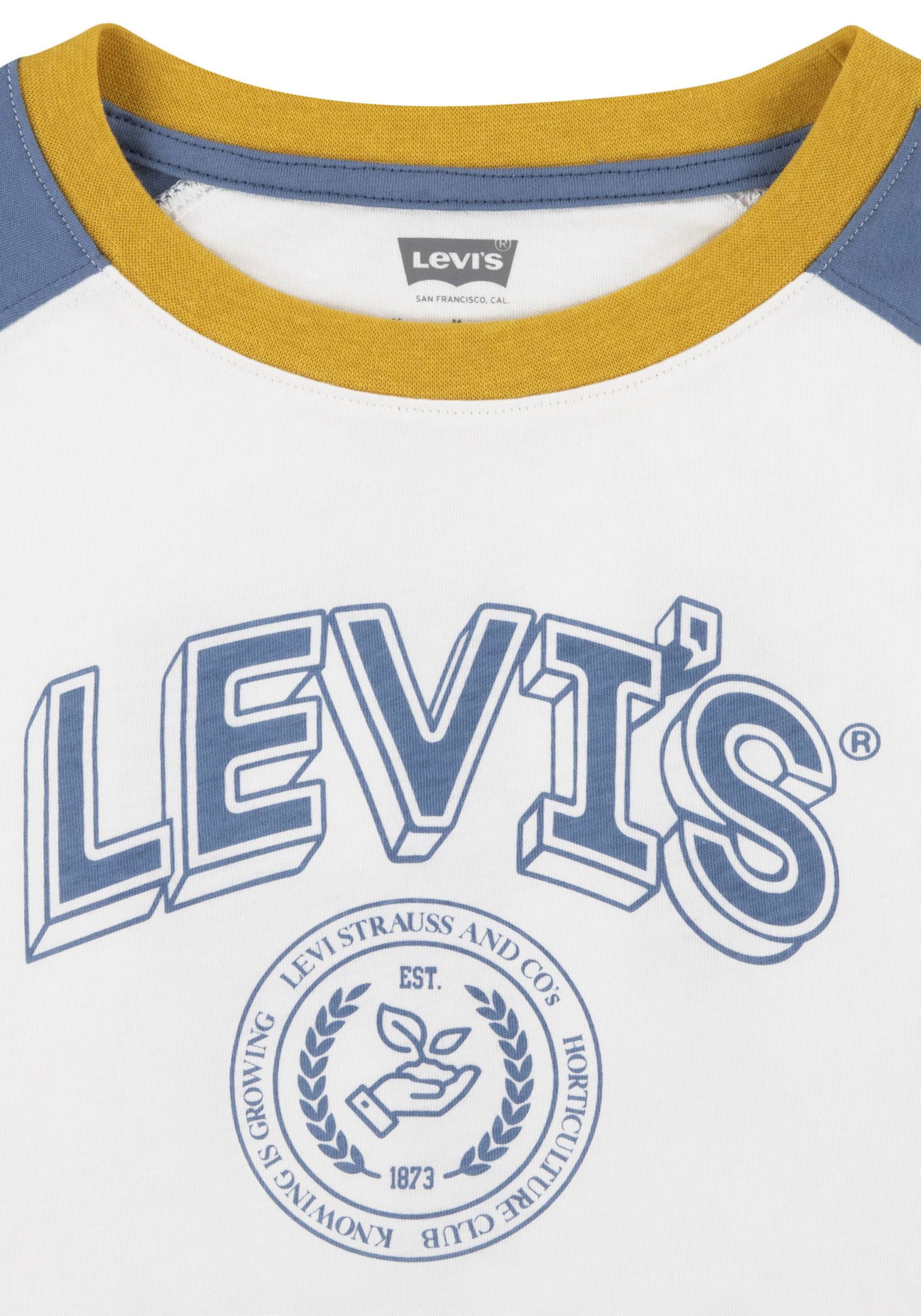 Levi's Kidswear Shirt met lange mouwen LVB PREP COLORBLOCK LONGSLEEVE