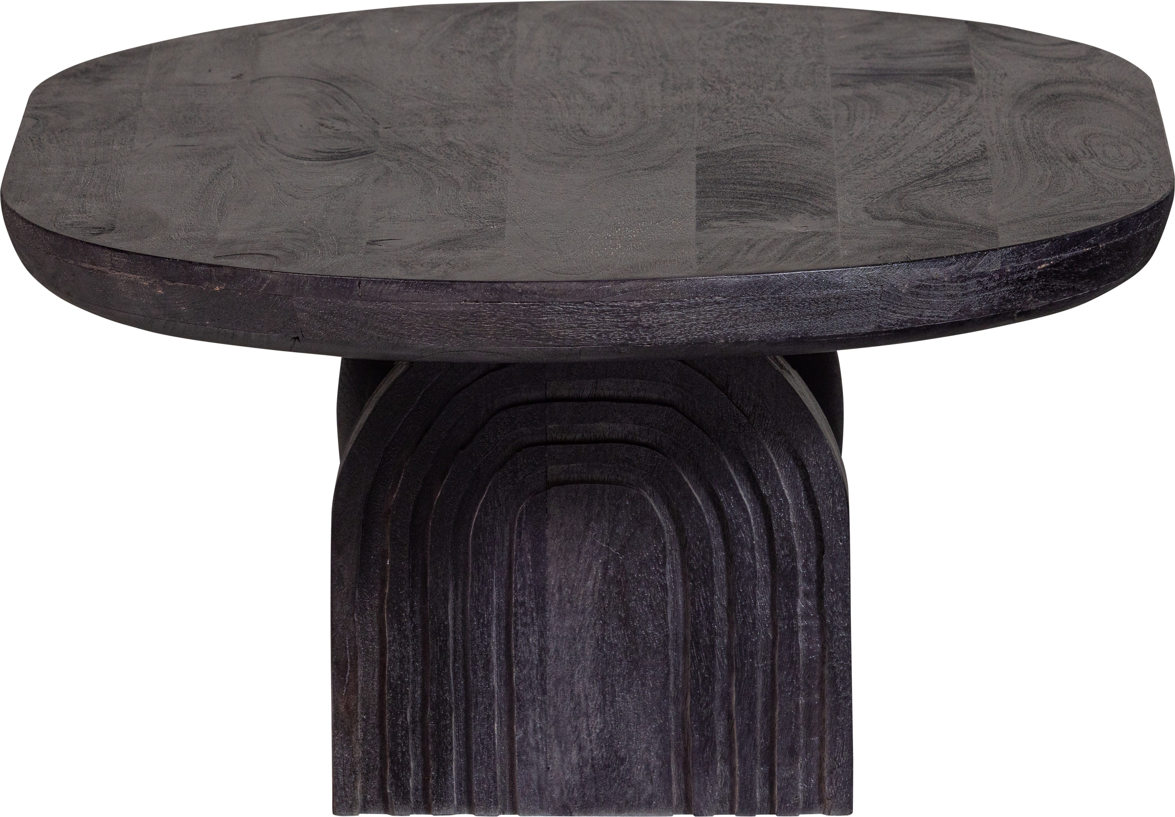 WOOOD Salontafel STEPPE van mango-hout, grote tafelblad, h 38 cm x b 110 cm