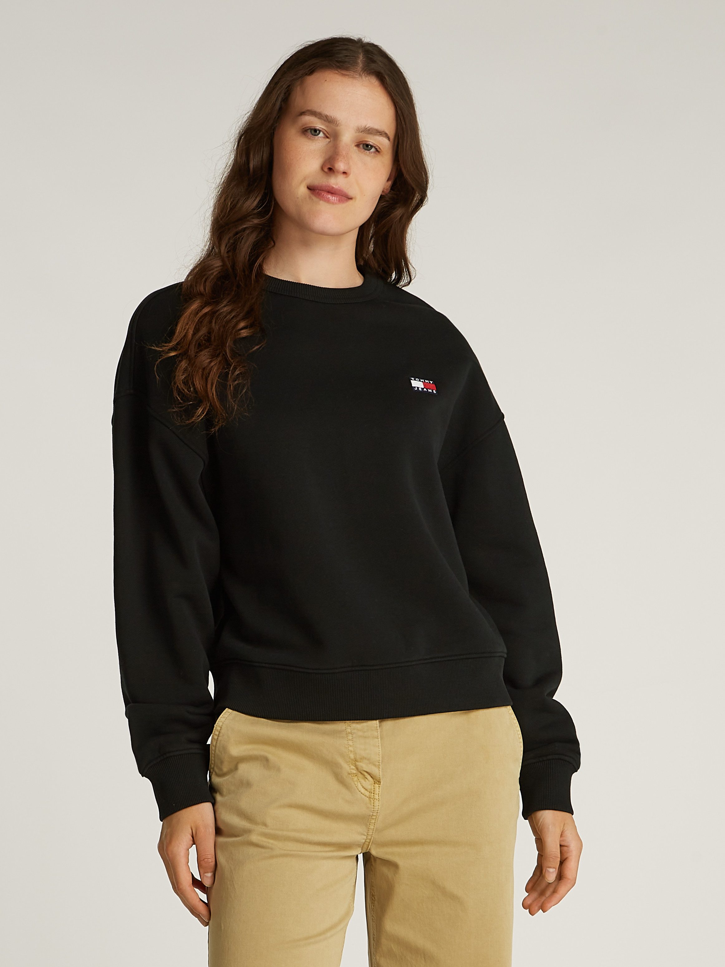 TOMMY JEANS Sweatshirt TJW BXY BADGE CREW