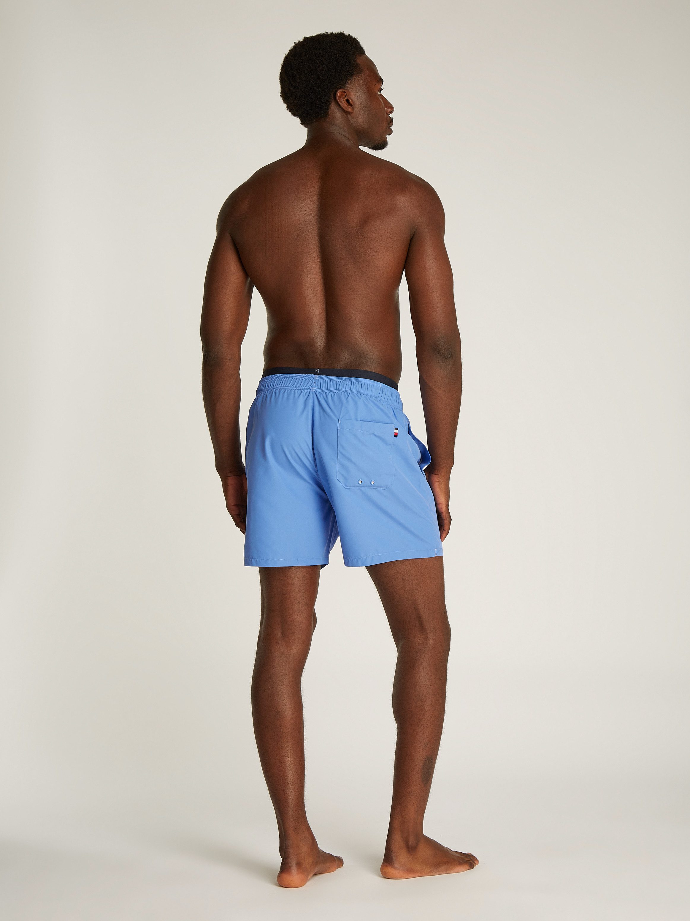 Tommy Hilfiger Swimwear Zwemshort MEDIUM DRAWSTRING DW met bindband, met logo-opdruk