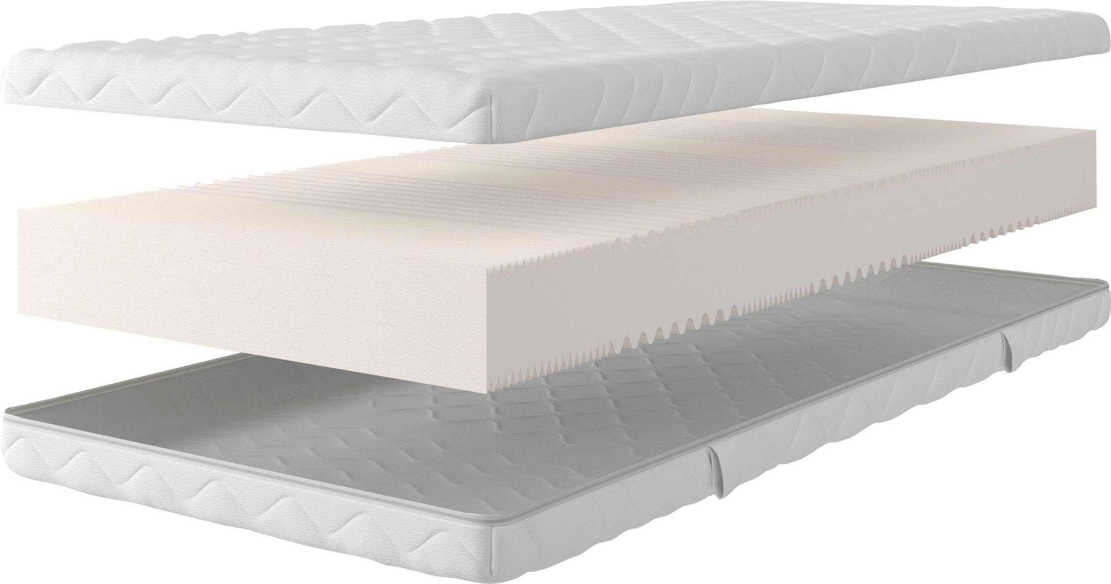my home Comfortschuimmatras Luxe, matras in 2 hoogtes: 17 of 20 cm! Matrassen in H2/H3/H4 hoogte 20 cm