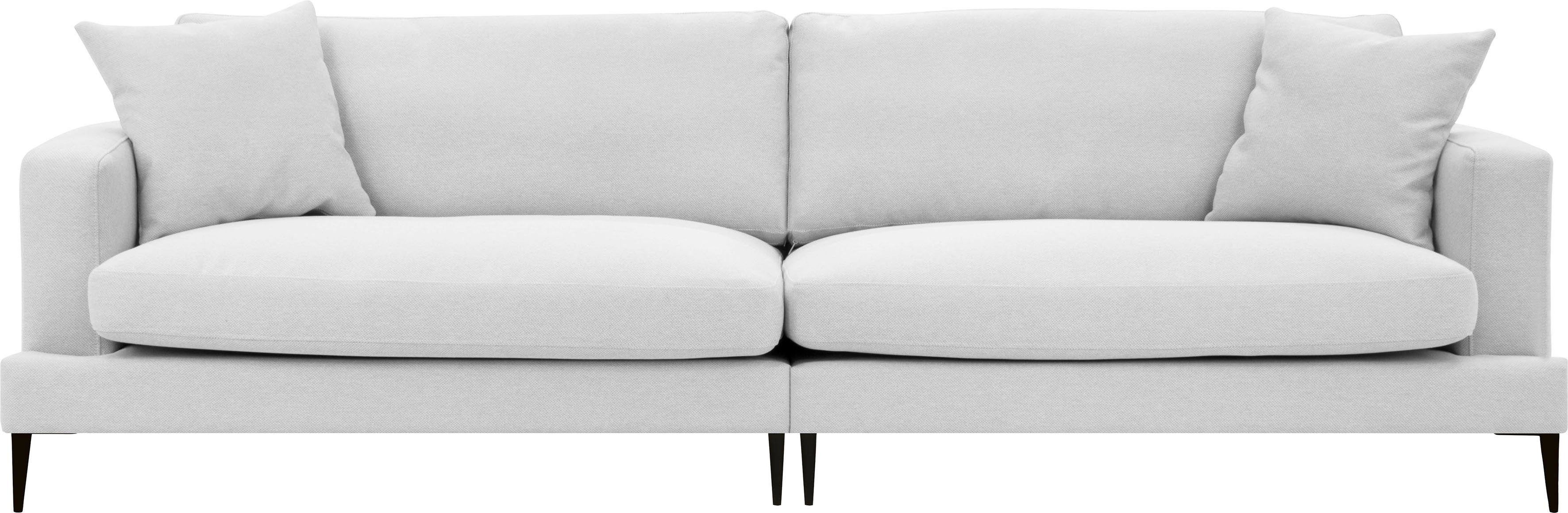 Leonique Megabank Cozy elegante designbank, afmetingen B/D/H: 252/97/80 cm
