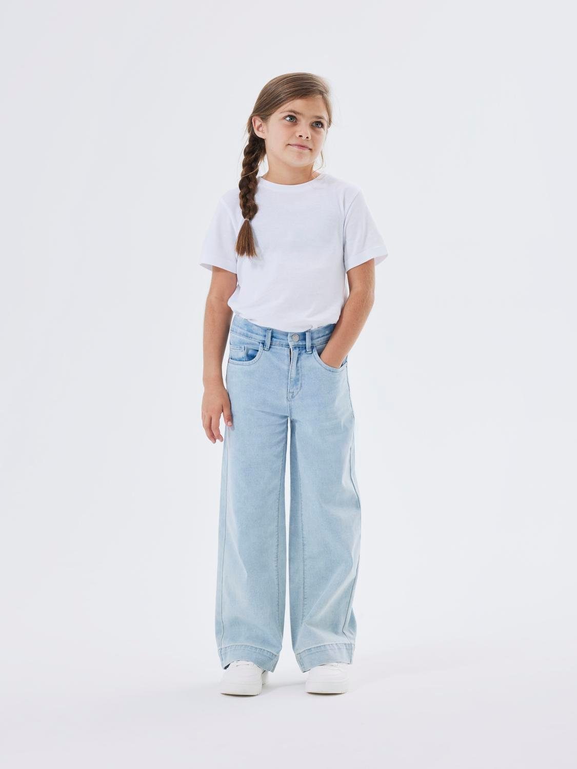 Name It Wijde jeans NKFROSE HW WIDE JEANS 1356-ON NOOS