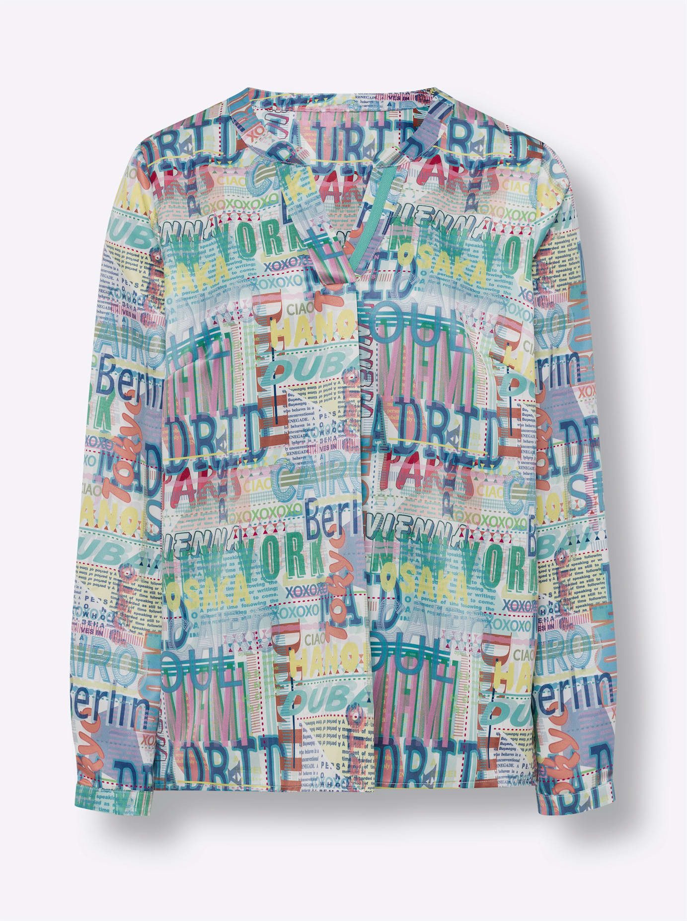 heine Gedessineerde blouse
