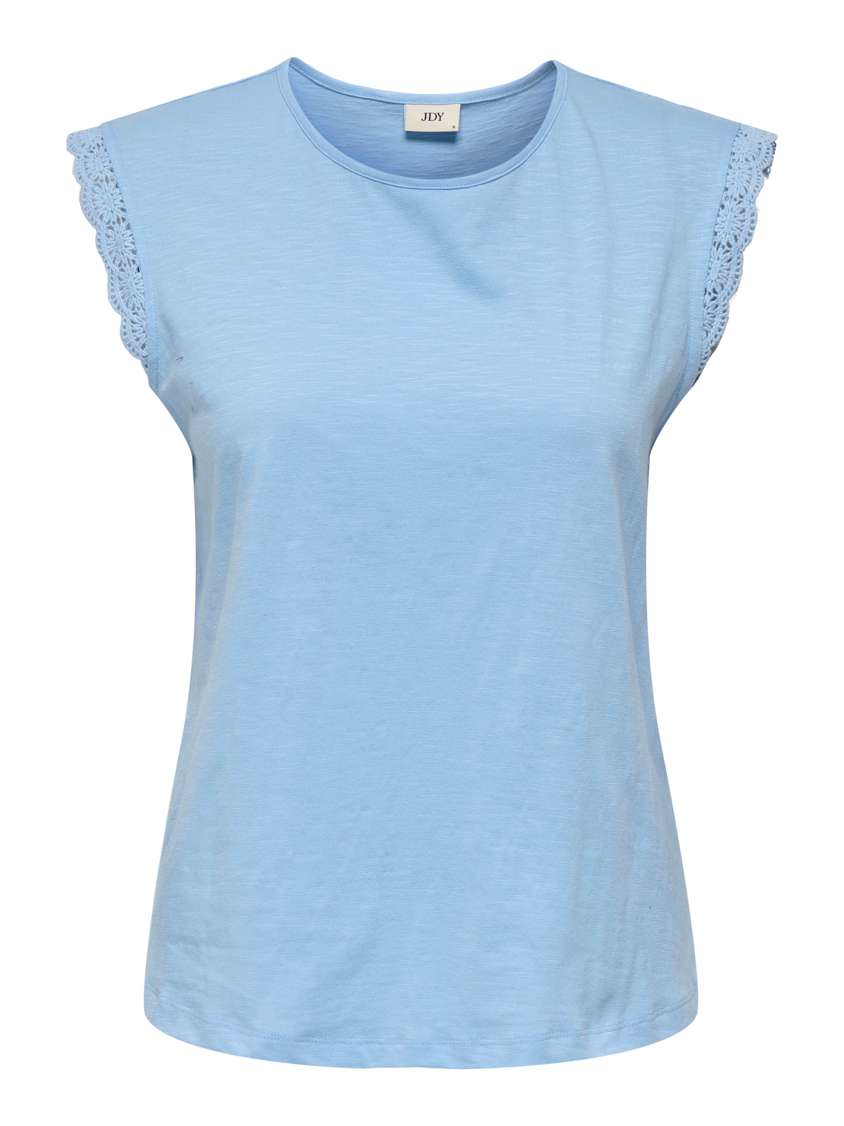JDY Shirt met korte mouwen JDYSALVA LIFE S/L CROCHET TOP JRS