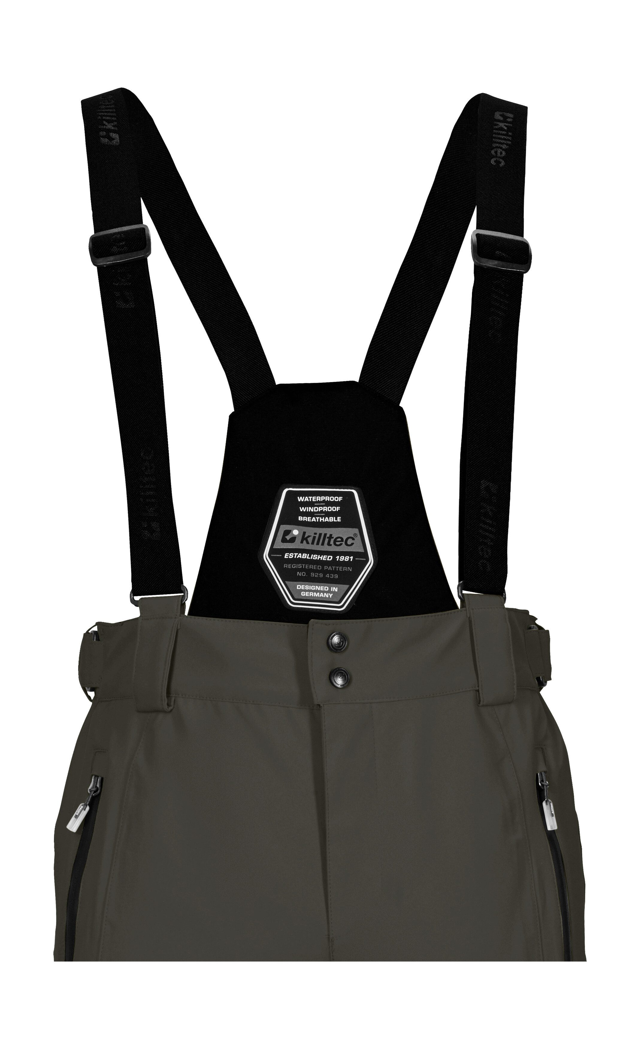Killtec Skibroek KSW 100 ENOSH MN SKI PNTS Wind- en waterdichte skibroek, verstelbaar, met sneeuwvangers