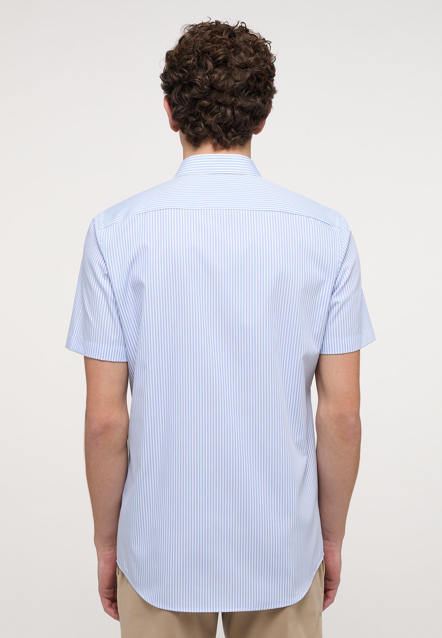 Eterna Overhemd met korte mouwen Slim fit
