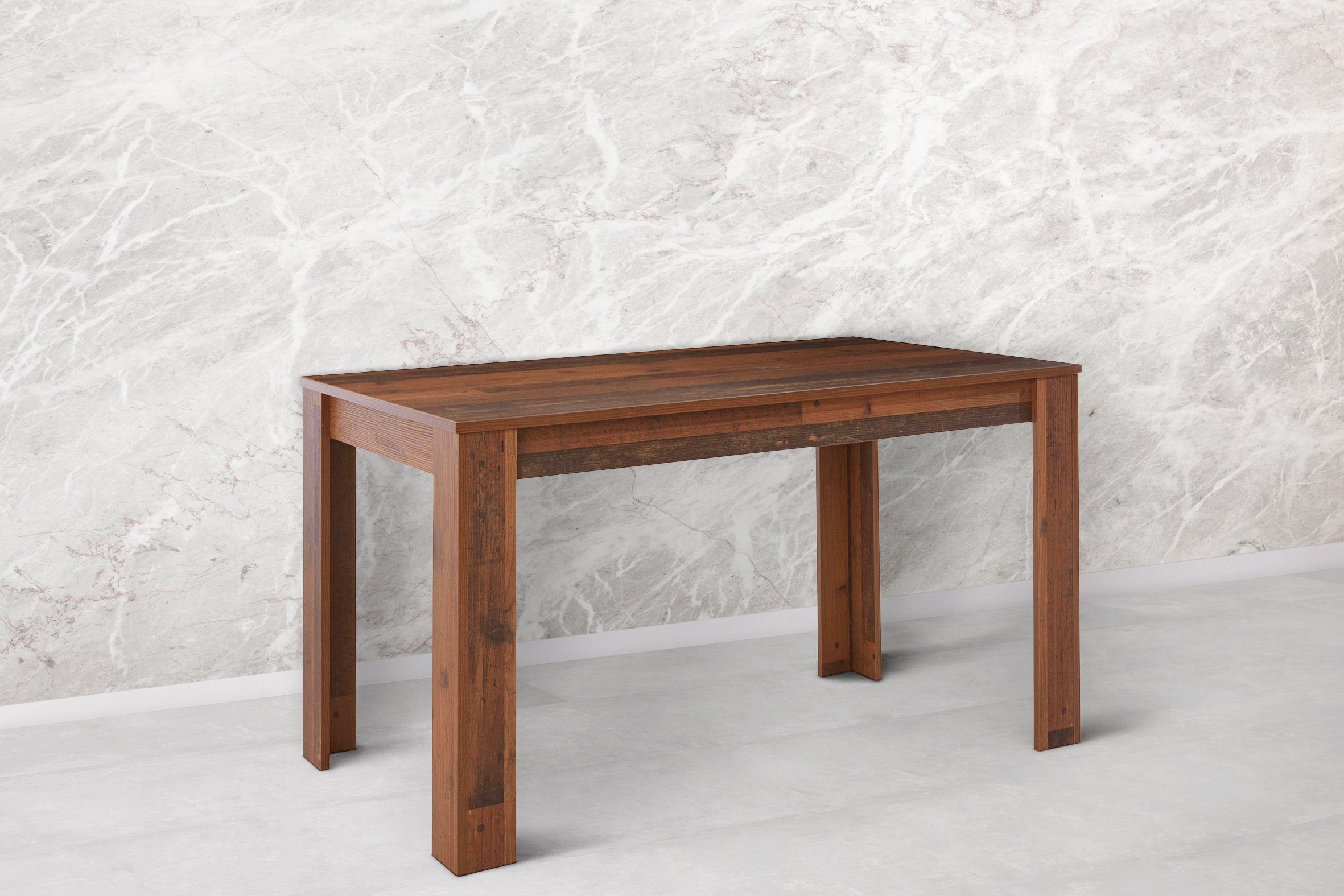 Homexperts Eettafel Viva Breedte 138 cm, in verschillende uitvoeringen