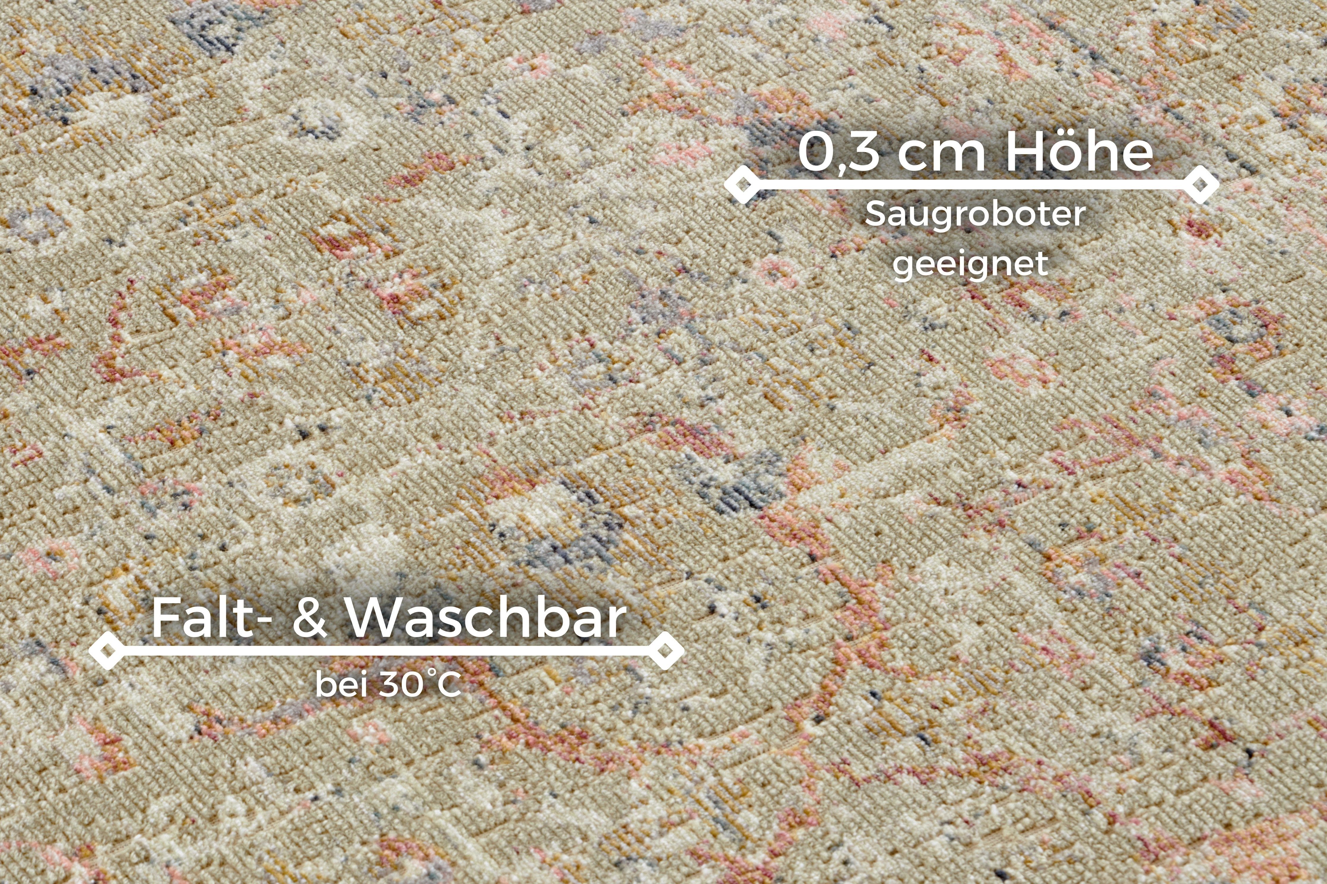 NORTHRUGS Vloerkleed Sues In-& outdoor, loper, weerbestendig, balkon, woonkamer, oriënt