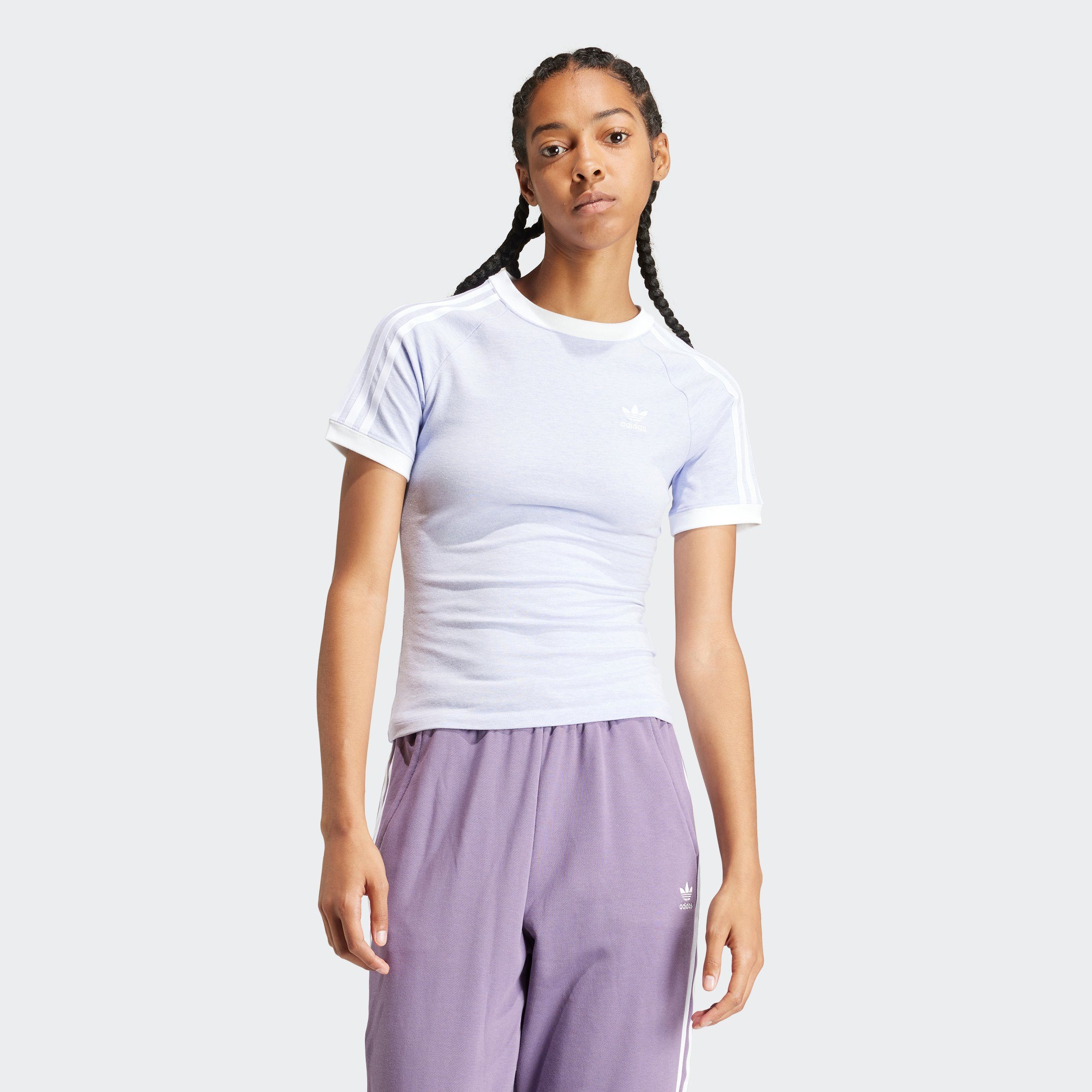 Adidas Originals 3-Stripes Slim Raglan T-shirt