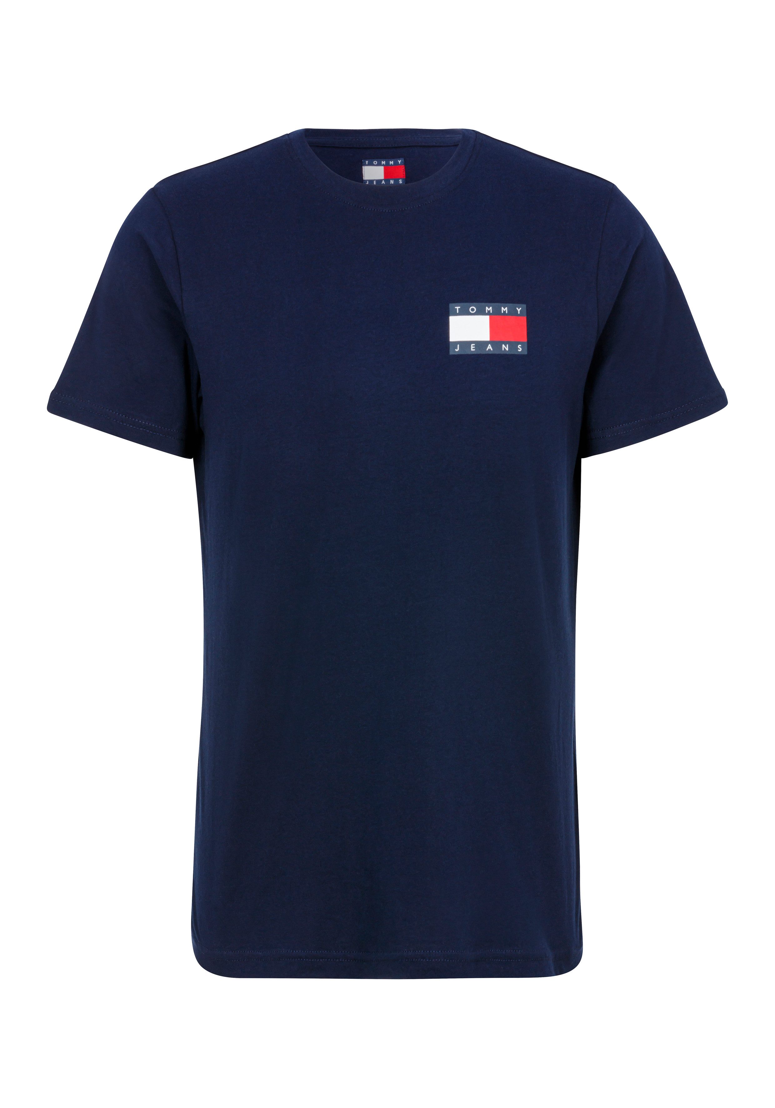 TOMMY JEANS T-shirt TJM SLIM ESSENTIAL FLAG TEE EXT