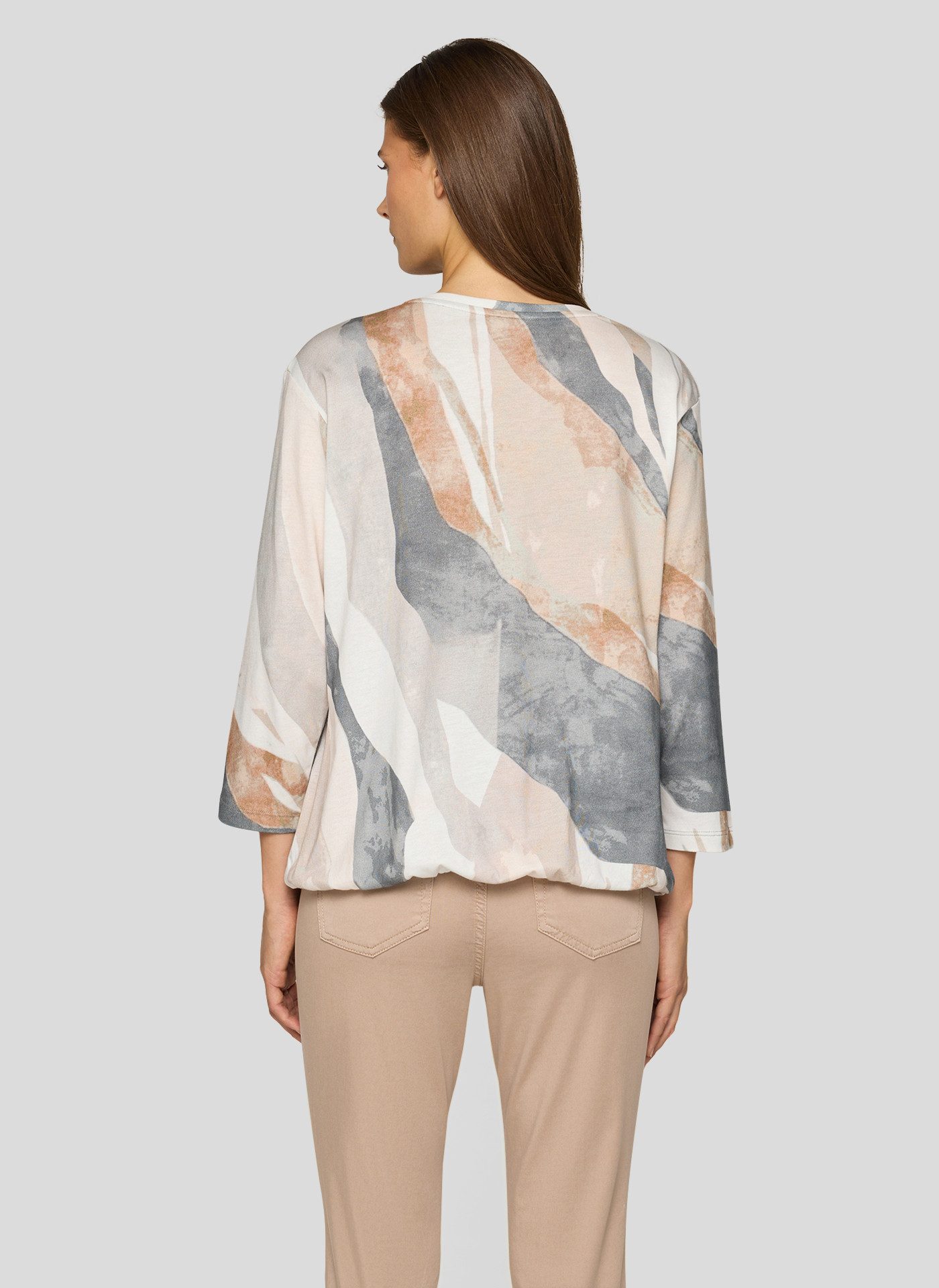 Rabe Shirt met 3/4 mouwen met print all-over