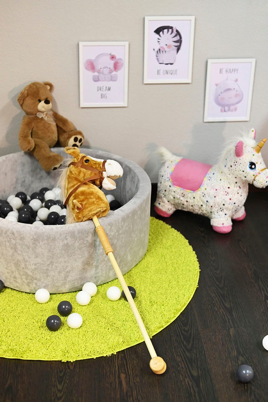 Knorrtoys® Stokpaardje Brauny met geluid