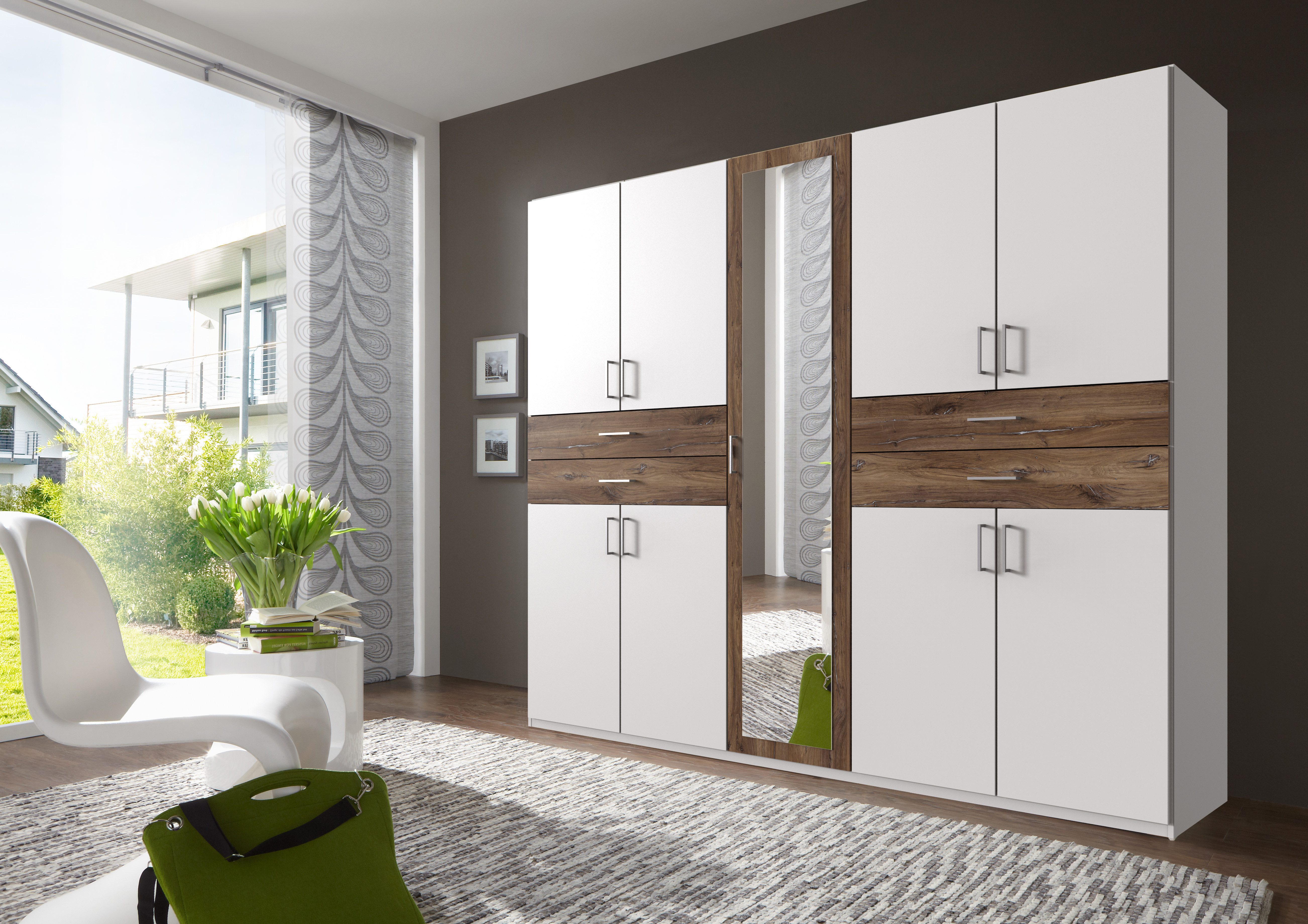 Wimex Kledingkast Taiga kledingkast met spiegel OTTOs Choice besteller met lades op comfortabele hoogte, garderobe slaapkamerkast