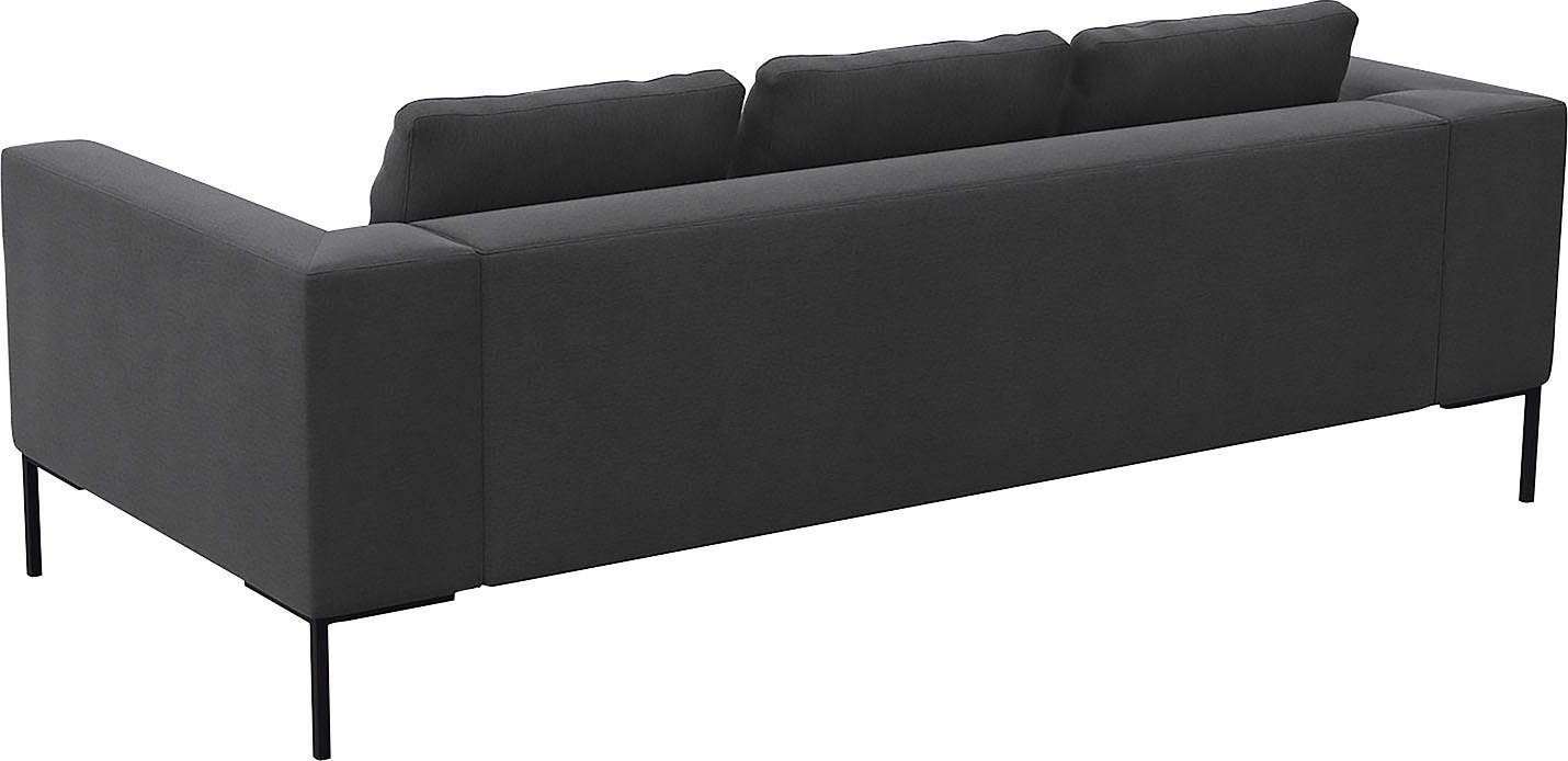 FLEXLUX 3-zitsbank Loano, supercomfortabel zitcomfort door koudschuim in de zitting