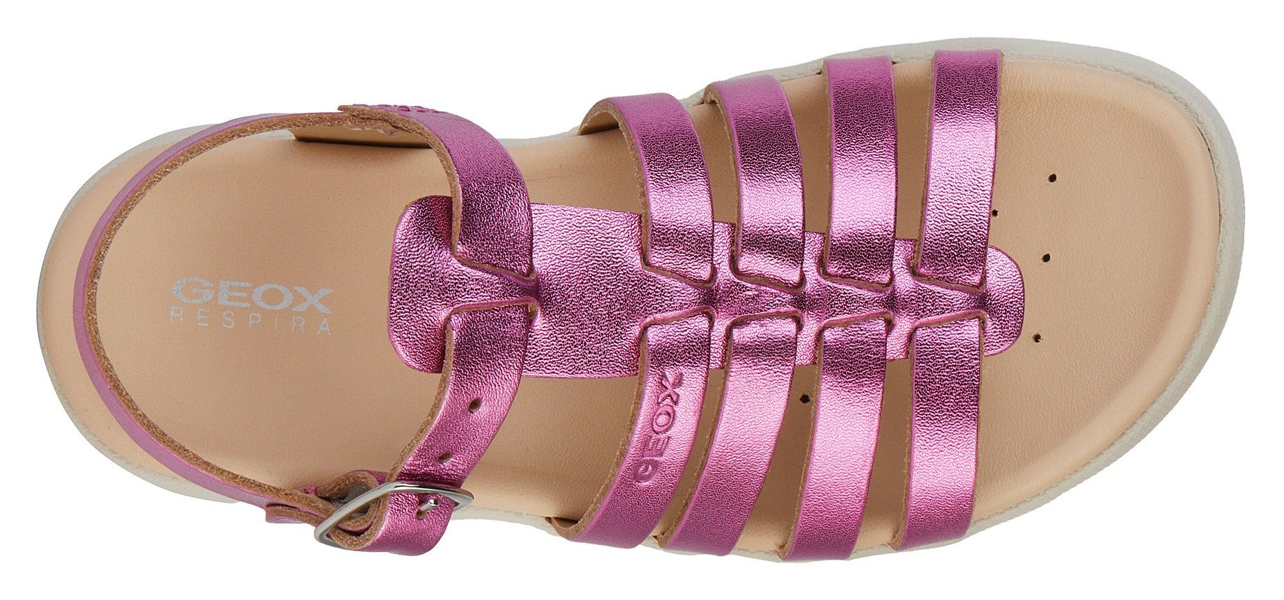 Geox Sandalen J SANDAL SOLEIMA GIR , zomerschoen, bandjessandaal, sandaal, met gespsluiting