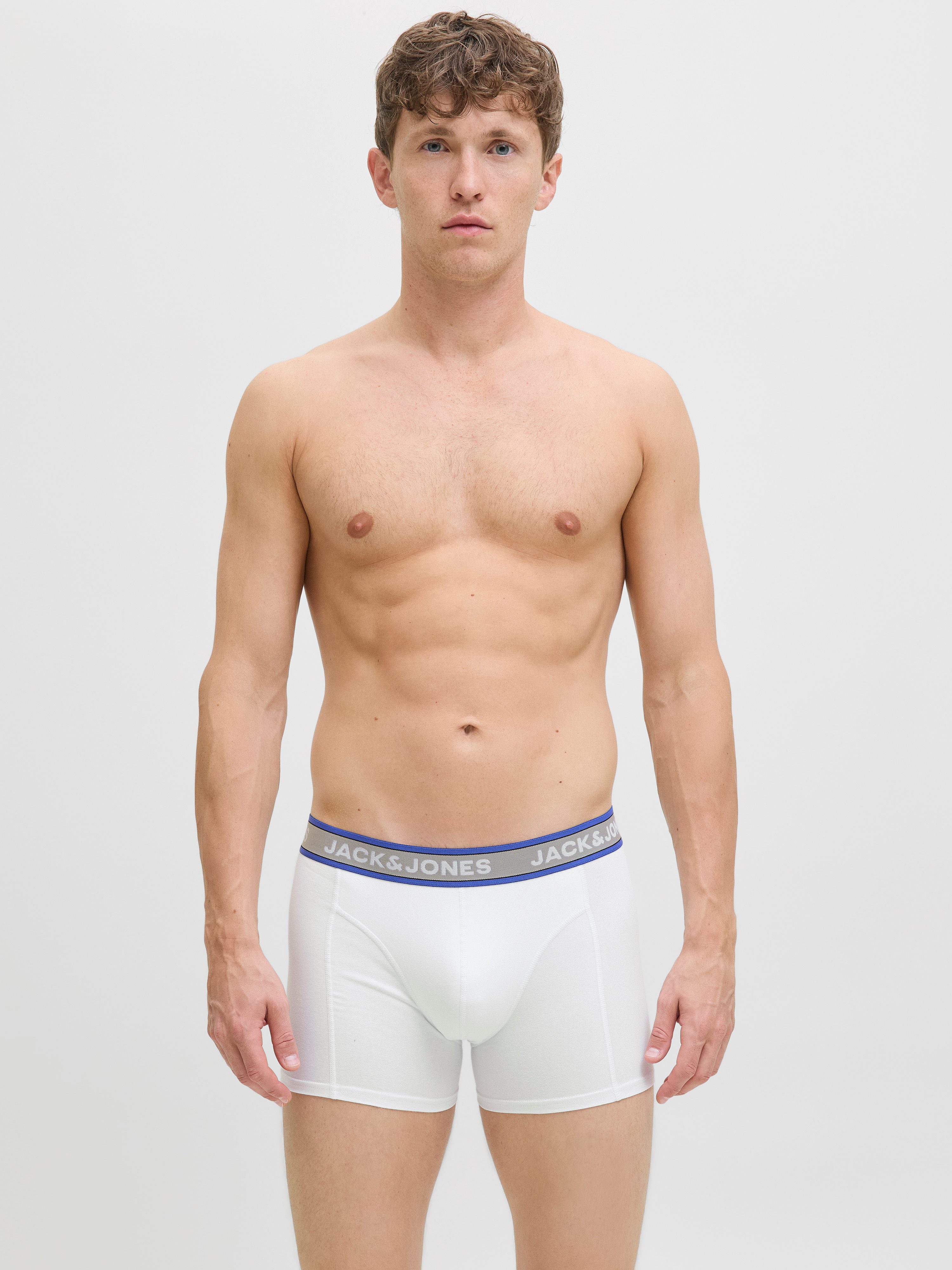 Jack & Jones Trunk JACHUDSON SOLID TRUNKS 3 PACK SN (set, 3 stuks)