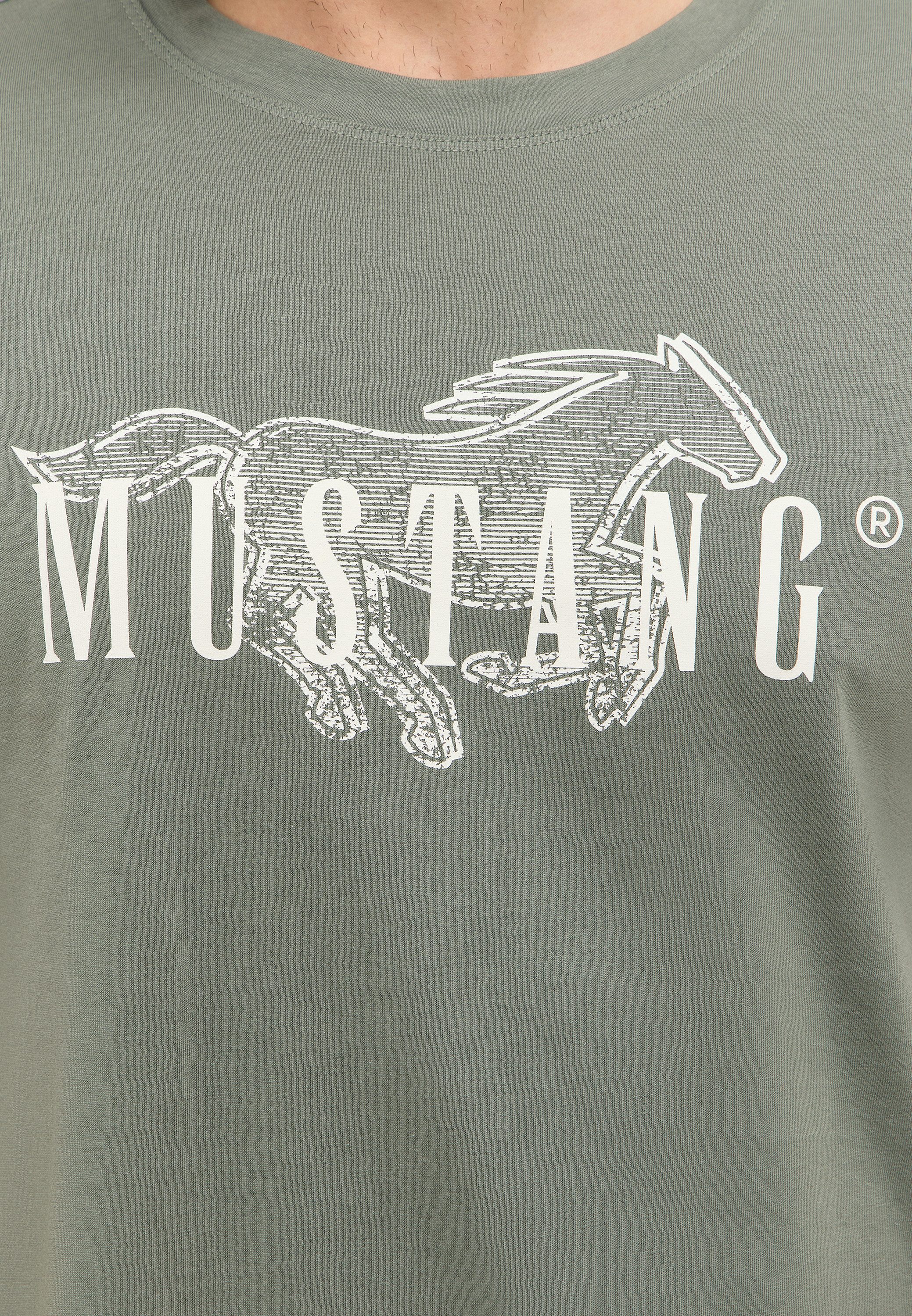 MUSTANG Shirt met korte mouwen Heren stijl Austin