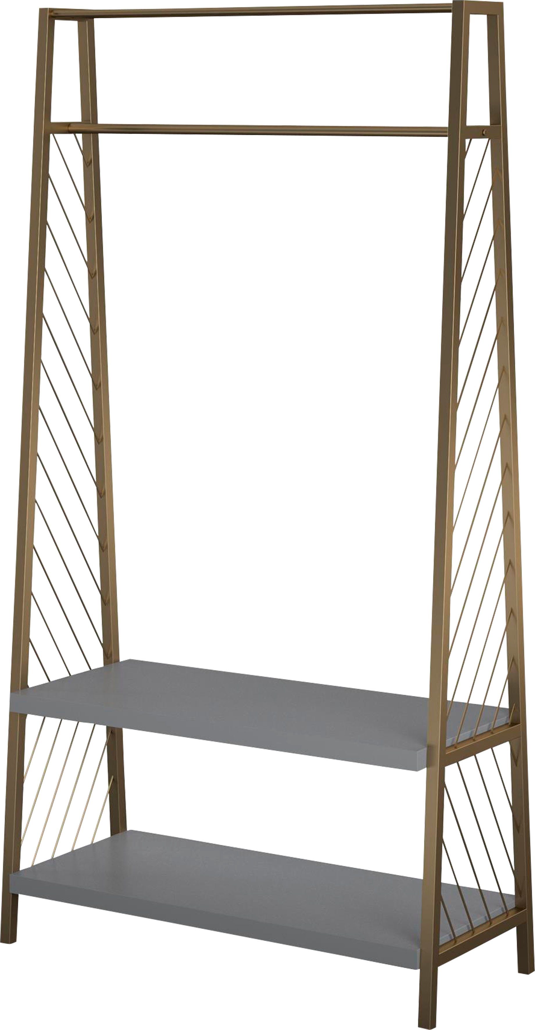 CosmoLiving by Cosmopolitan Kapstok Brielle met hoedenplank, kledingstang, bank, breedte 95 cm, hoogte 180 cm