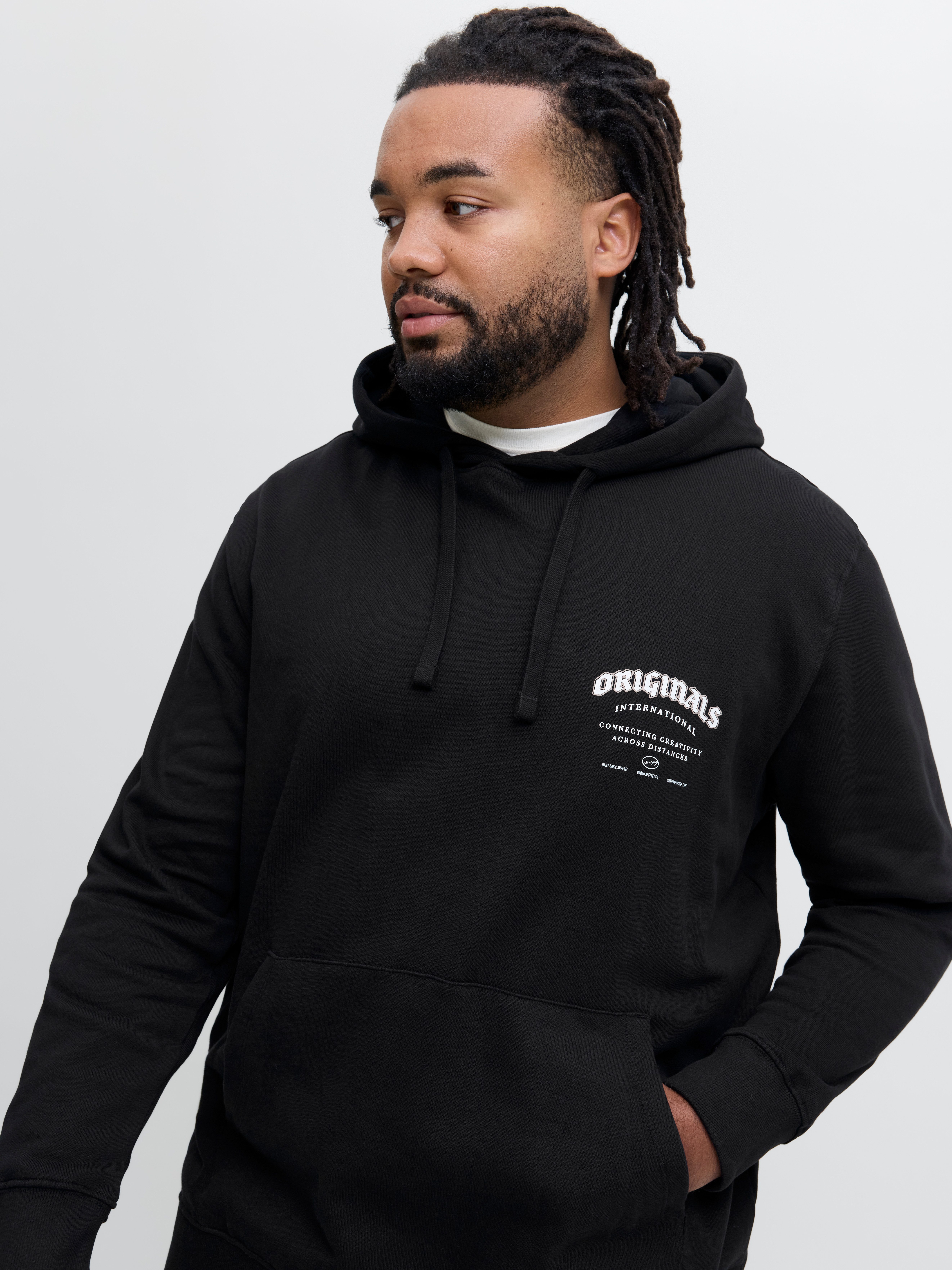 Jack & Jones PlusSize Hoodie JORMEADOWS SWEAT HOOD PLS