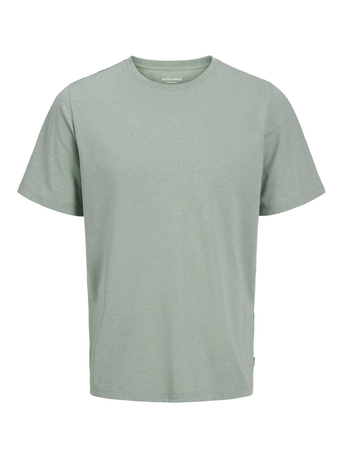 Jack & Jones Shirt met ronde hals JJEORGANIC MELANGE TEE SS O-NECK NOOS