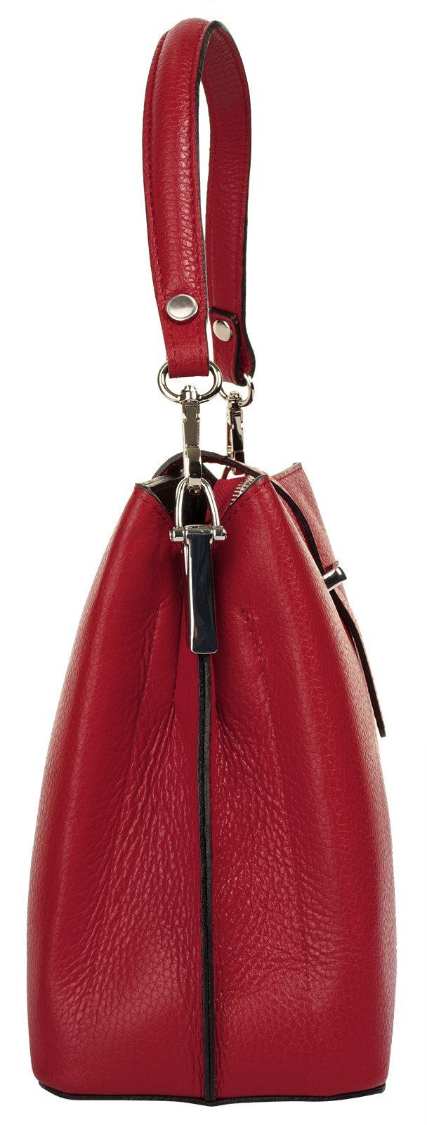 Cluty Tas echt leer, made in italy