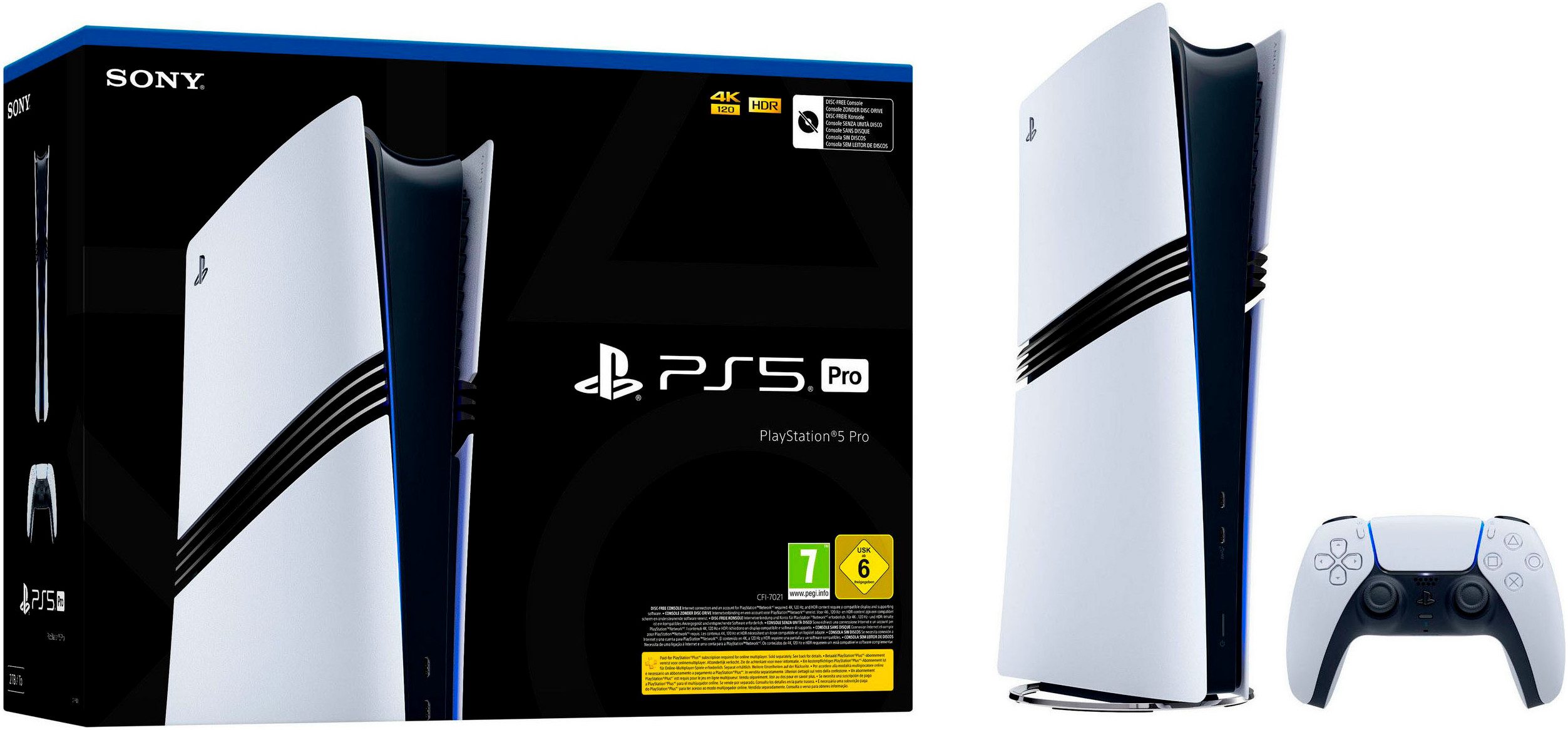 PlayStation 5 Console PlayStation 5 Pro console incl. diskstation