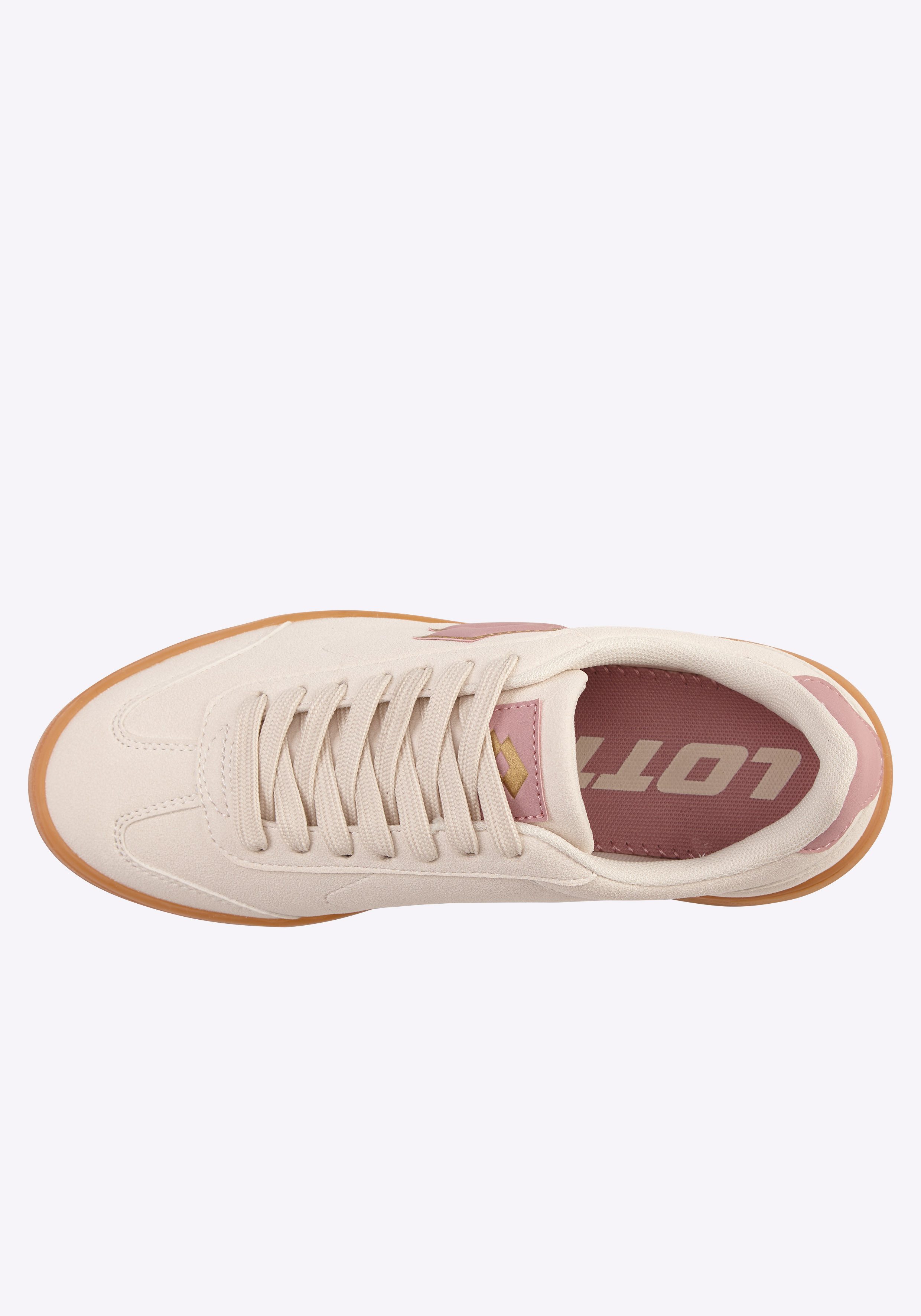 lotto Plateausneakers - met gepolsterde schachtkant