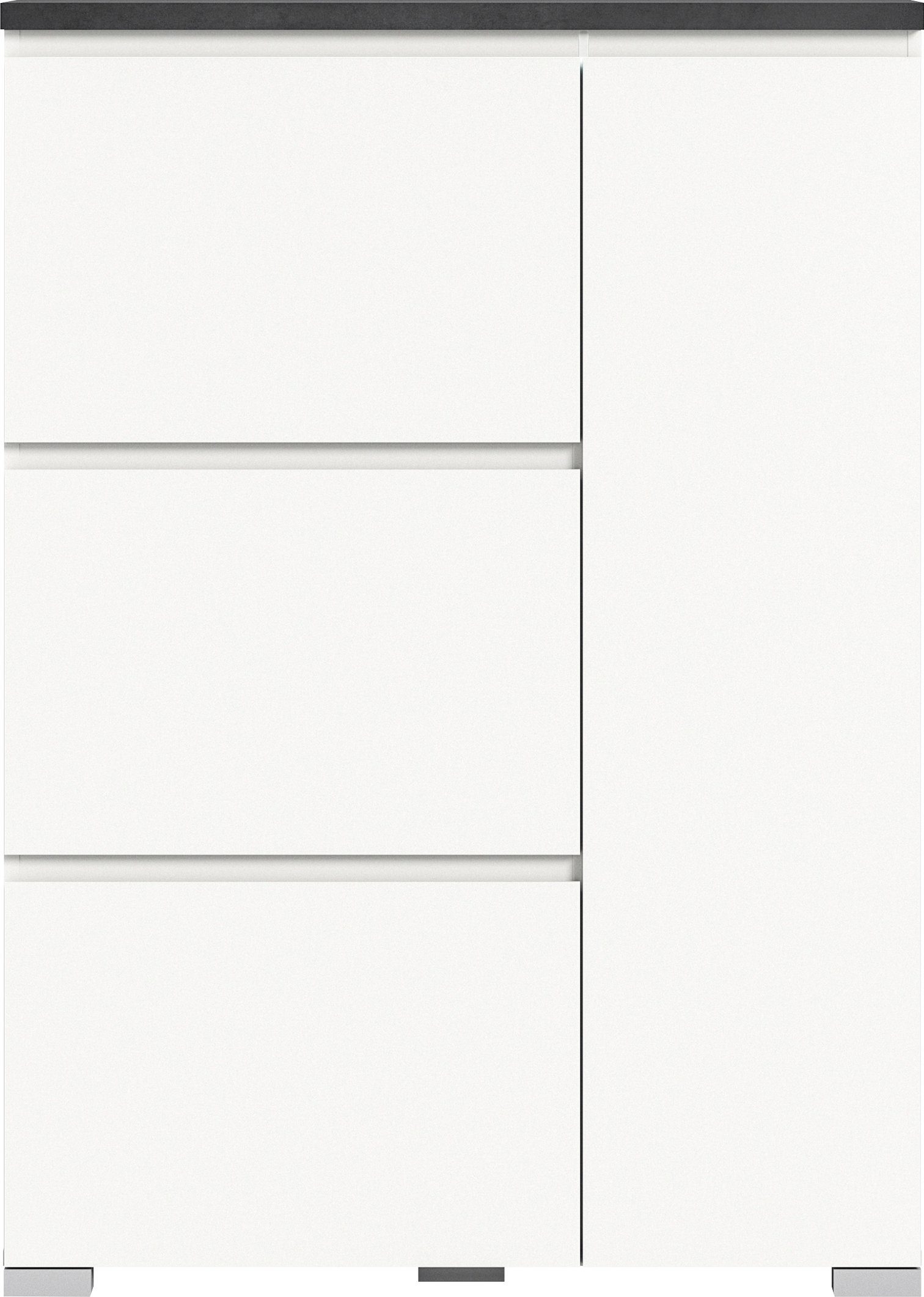 INOSIGN Schoenenkast Skoskap, Diepte 18 cm, 3 Deurtjes, 1 Deur, plaats voor ca. 12 paar schoenen