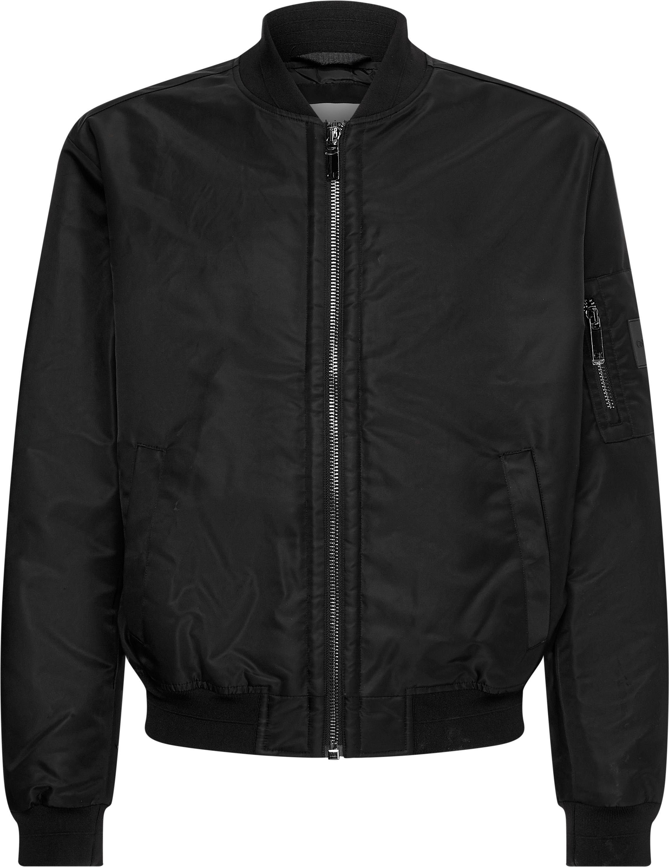 Calvin Klein Bomberjack BT_SATEEN HERO BOMBER met ritszak op de mouw