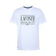 lacoste t-shirt groot logo wit