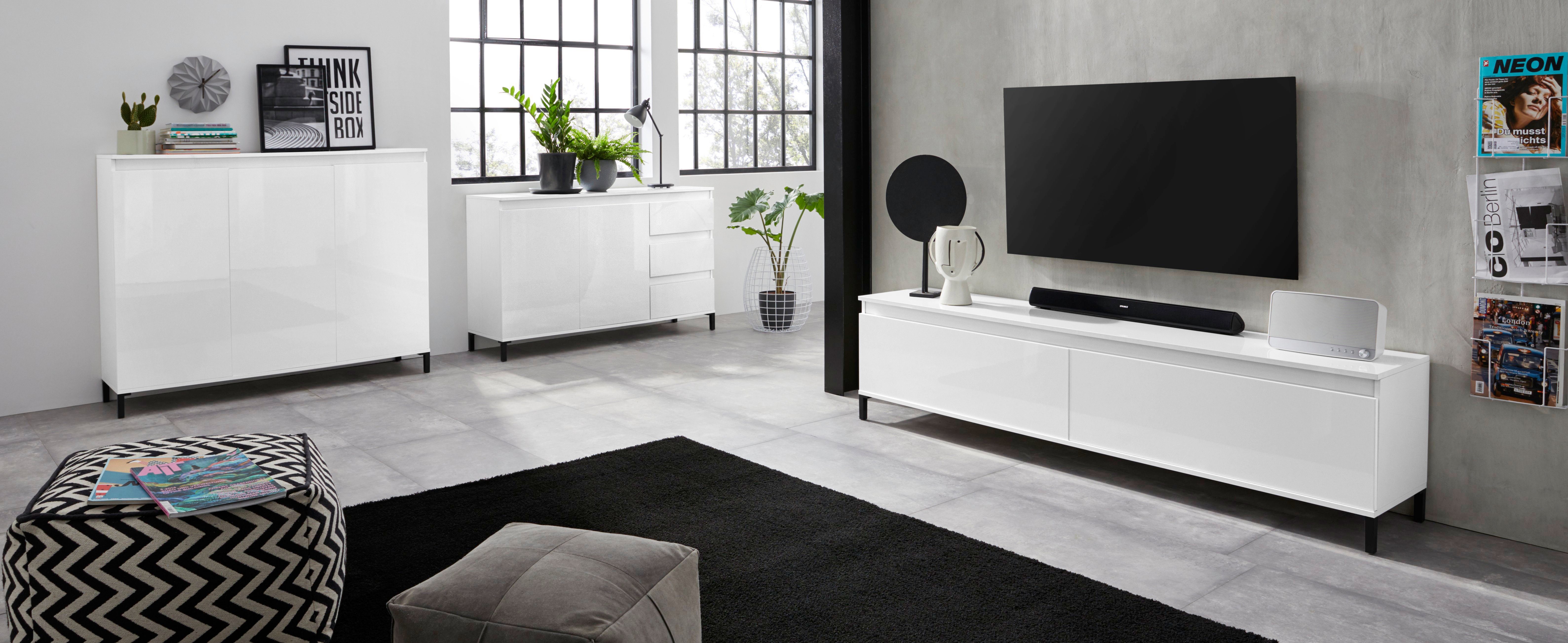 INOSIGN Tv-meubel Genio Breedte 200 cm, met omkeerbare strook